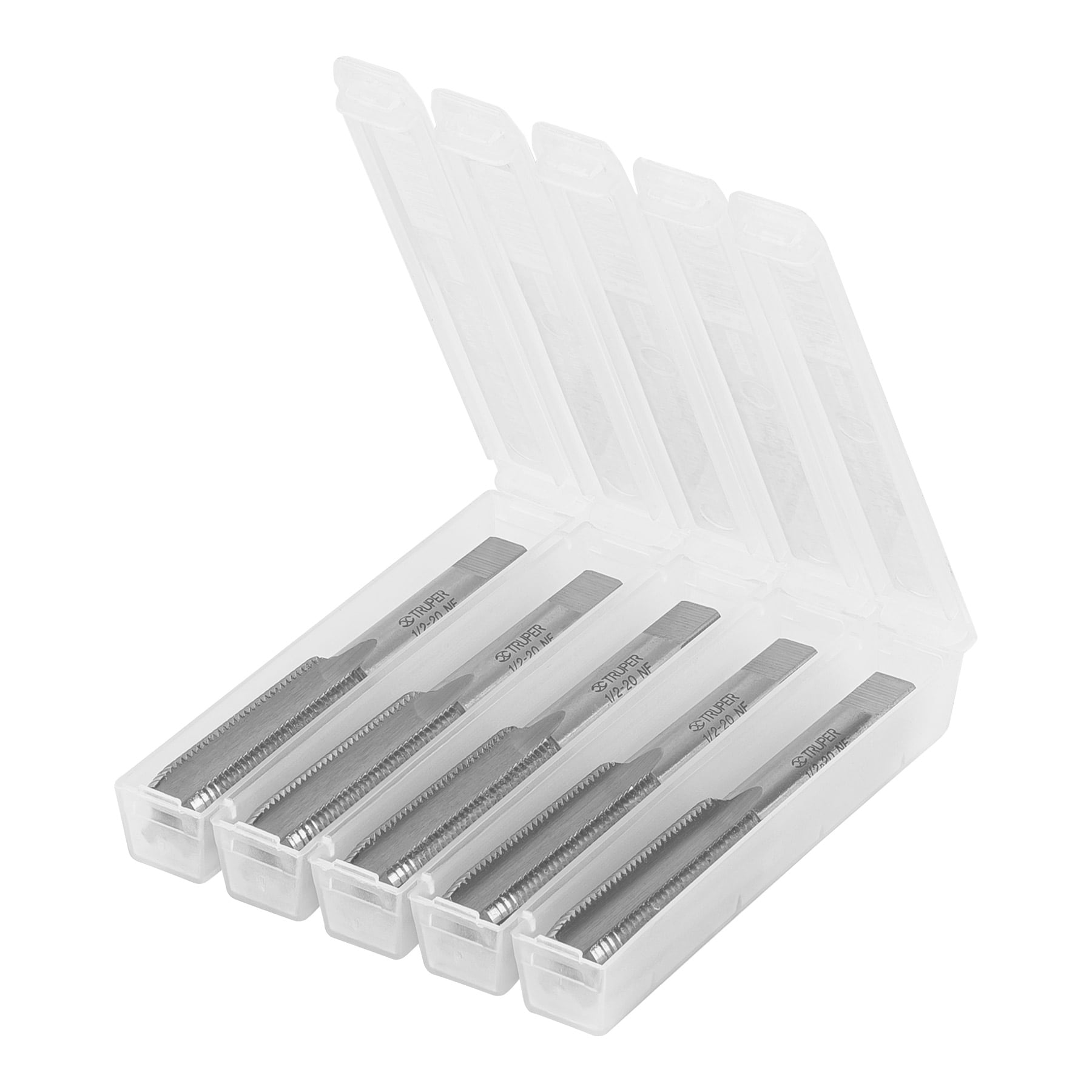 Machuelo semicónico 1/2" x 20 cuerda fina, Truper