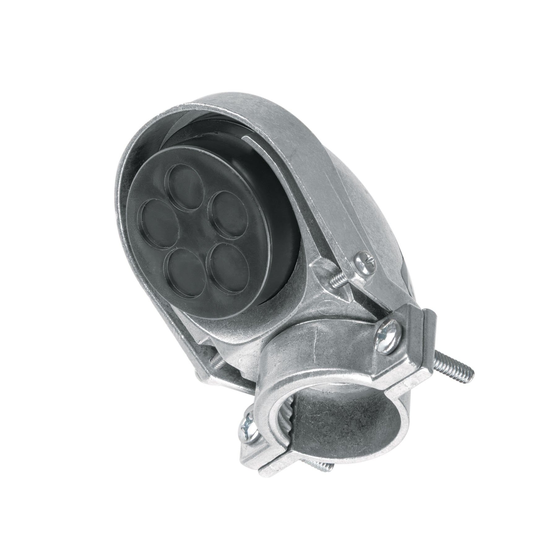 Mufa con abrazadera para tubo 1", Volteck, MUFA-1, 46940