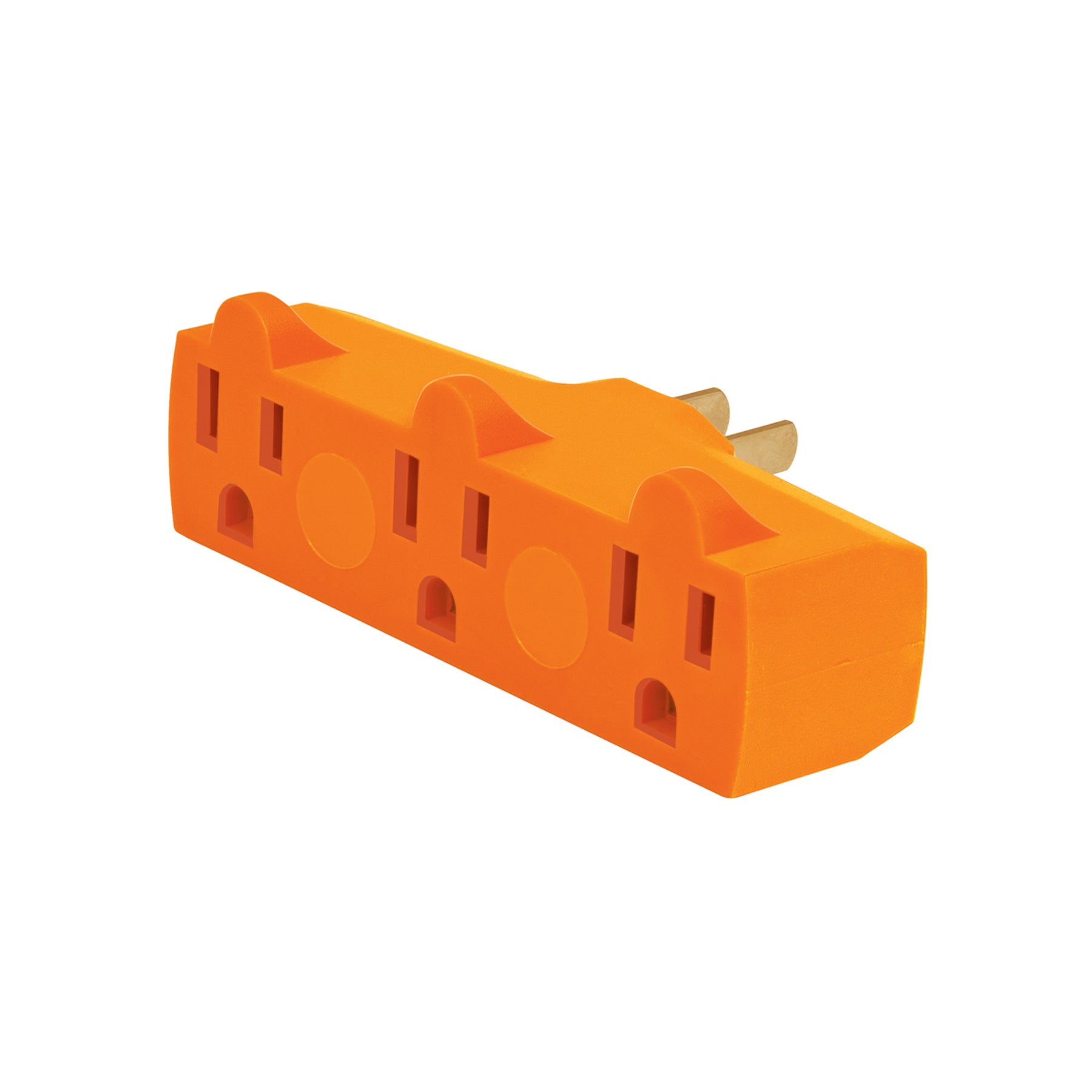 Multicontacto triple aterrizado, tipo "Y",reforzado, Volteck, MUL-380, 46805