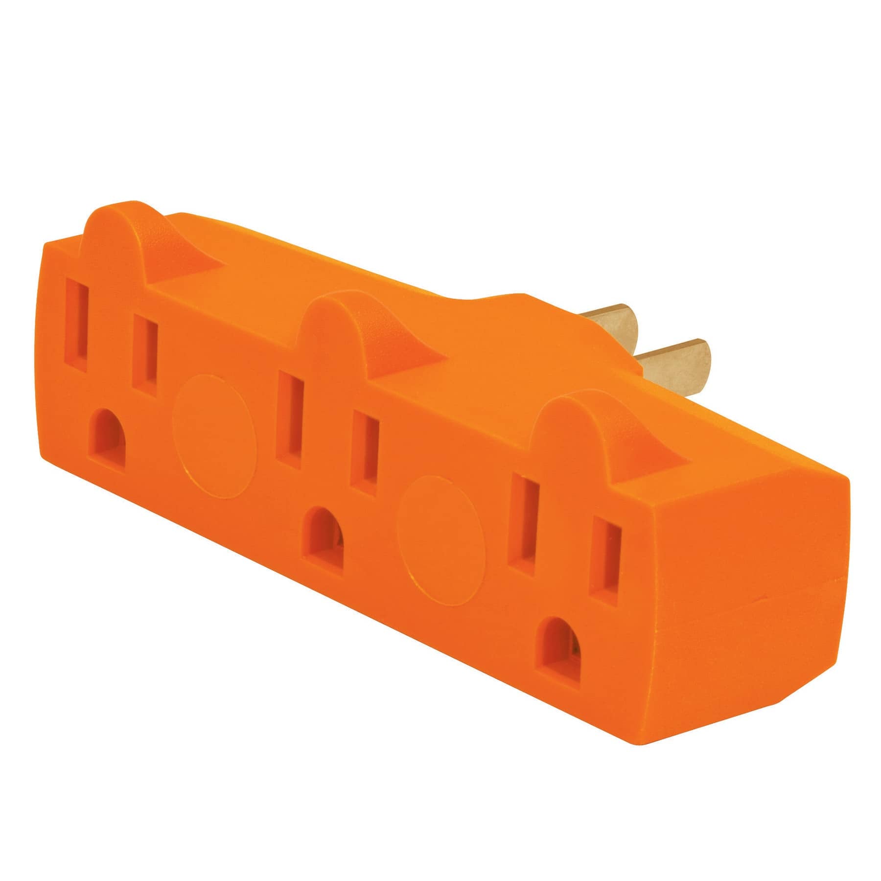 Multicontacto triple aterrizado, tipo Y,reforzado, Volteck