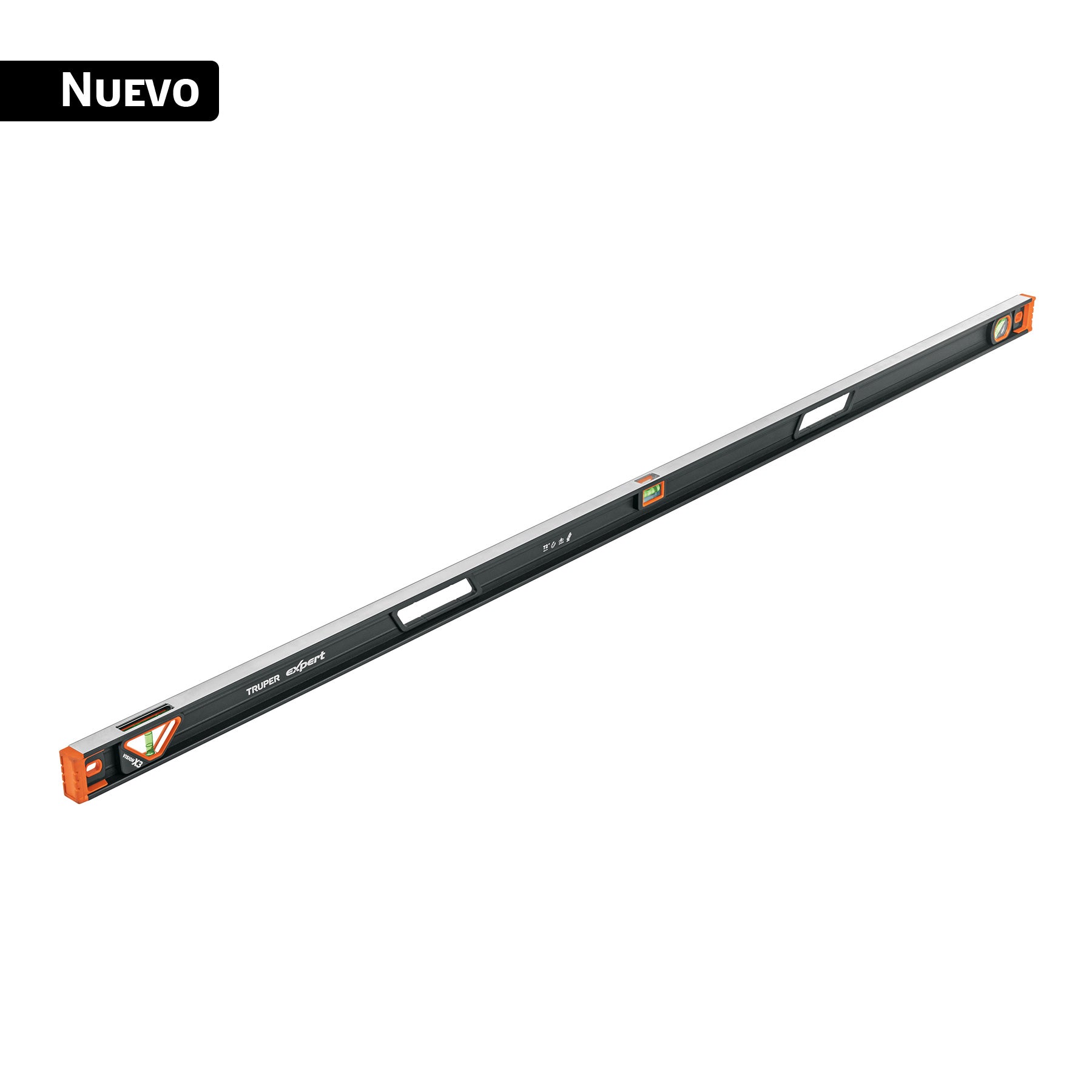 Nivel profesional magnético de 72", protección TPR, Expert, NP-72X, 104178