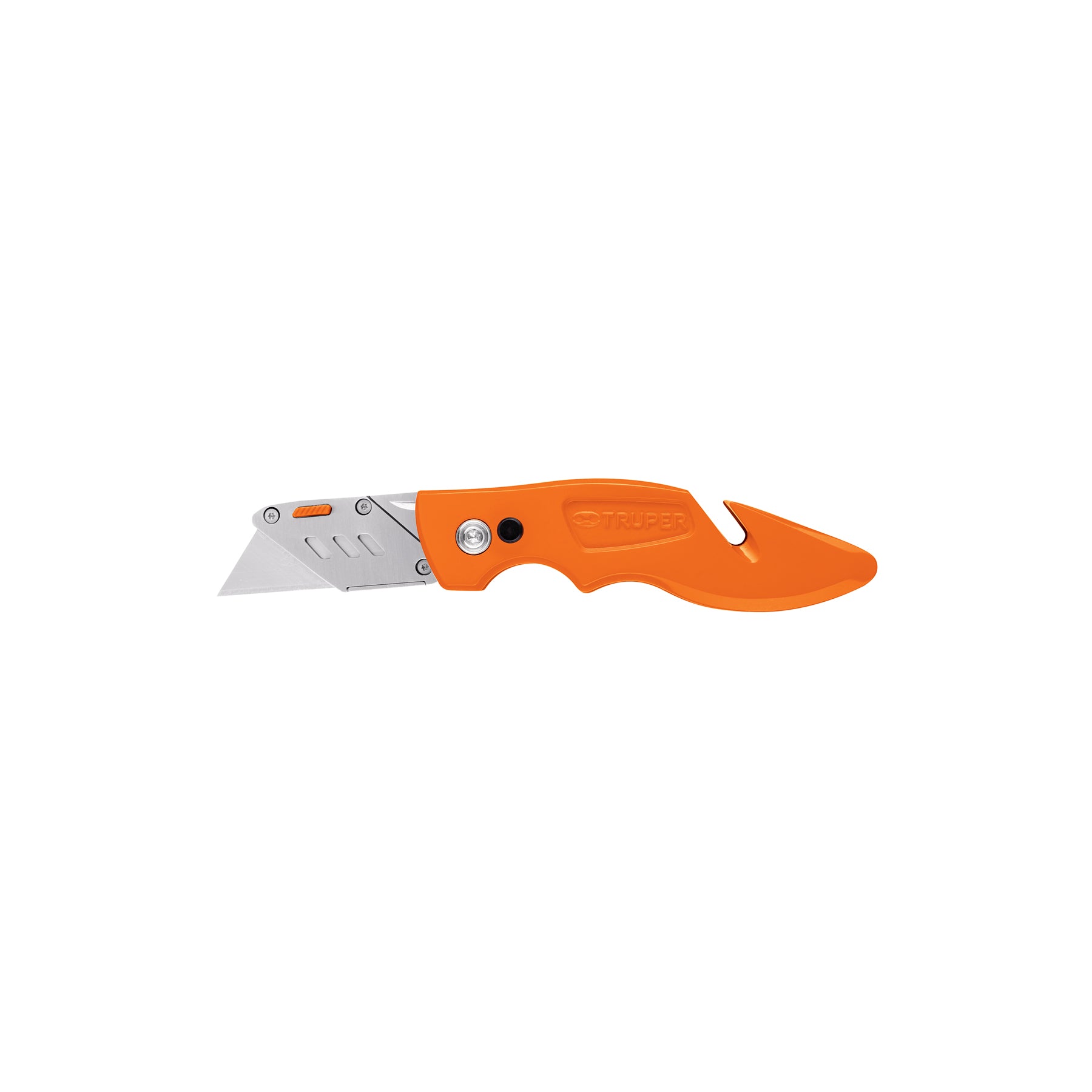 Navaja abatible 7" cuerpo de aluminio y acero inoxidable Truper