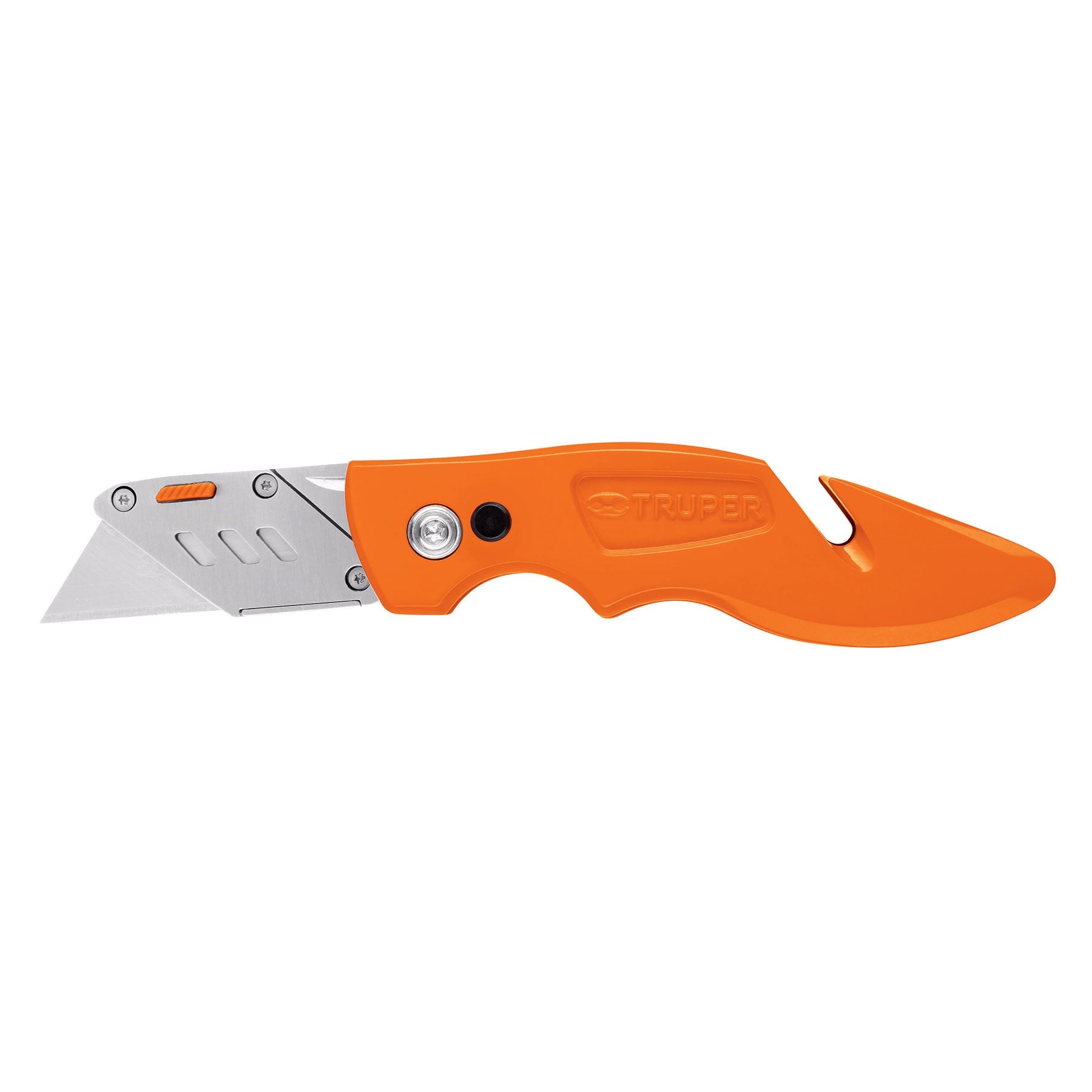 Navaja abatible 7" cuerpo de aluminio y acero inoxidable Truper