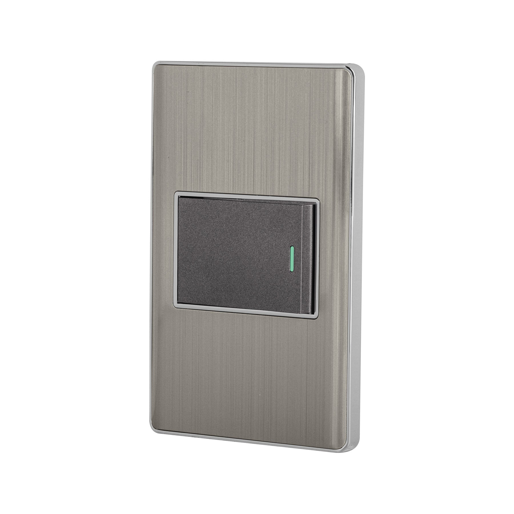 Placa armada acero 1 interruptor de 3 vías 1.5 módelo, Lisboa