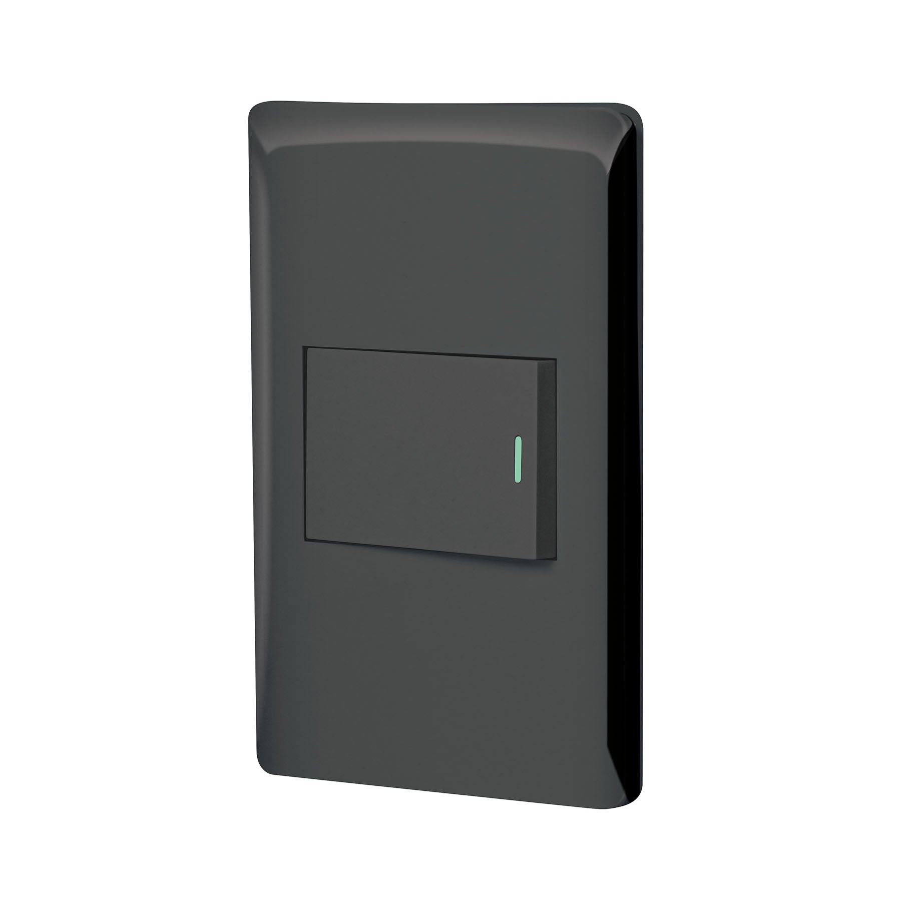 Placa armada negra 1 interruptor 1.5 módeloulos, Lisboa