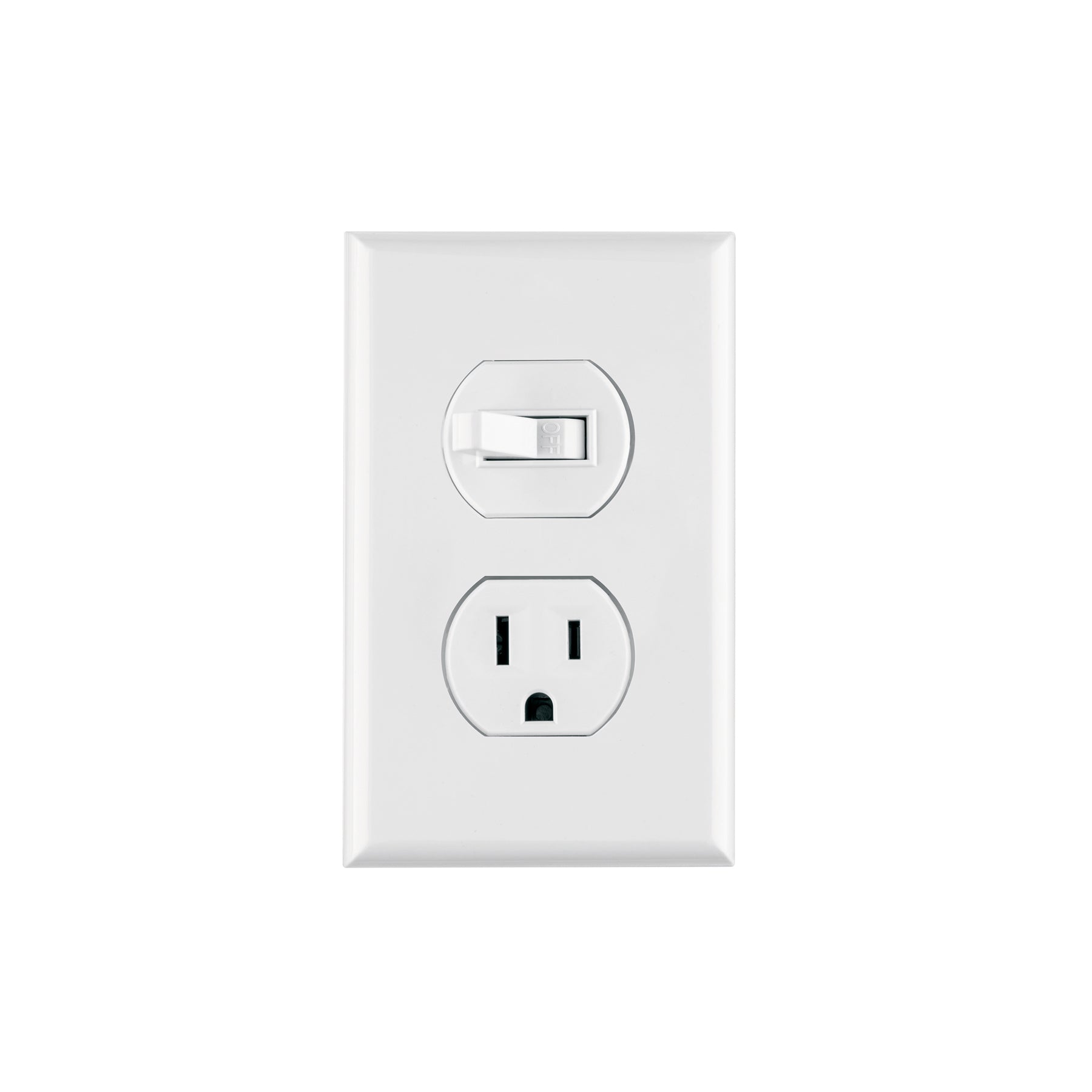 Placa armada interruptor y contacto, línea Standard, blanco, Volteck, PA-COAP-SB, 45950