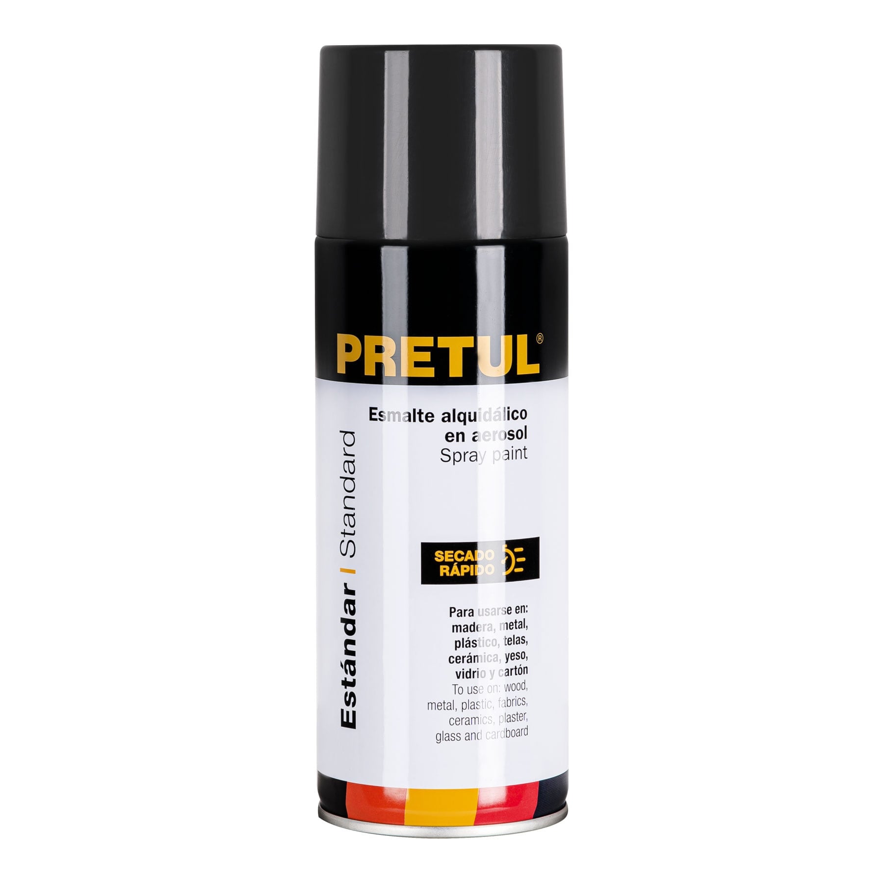 Pintura en aerosol, gris oscuro, 400 ml, Pretul, PA-GO-P, 27004
