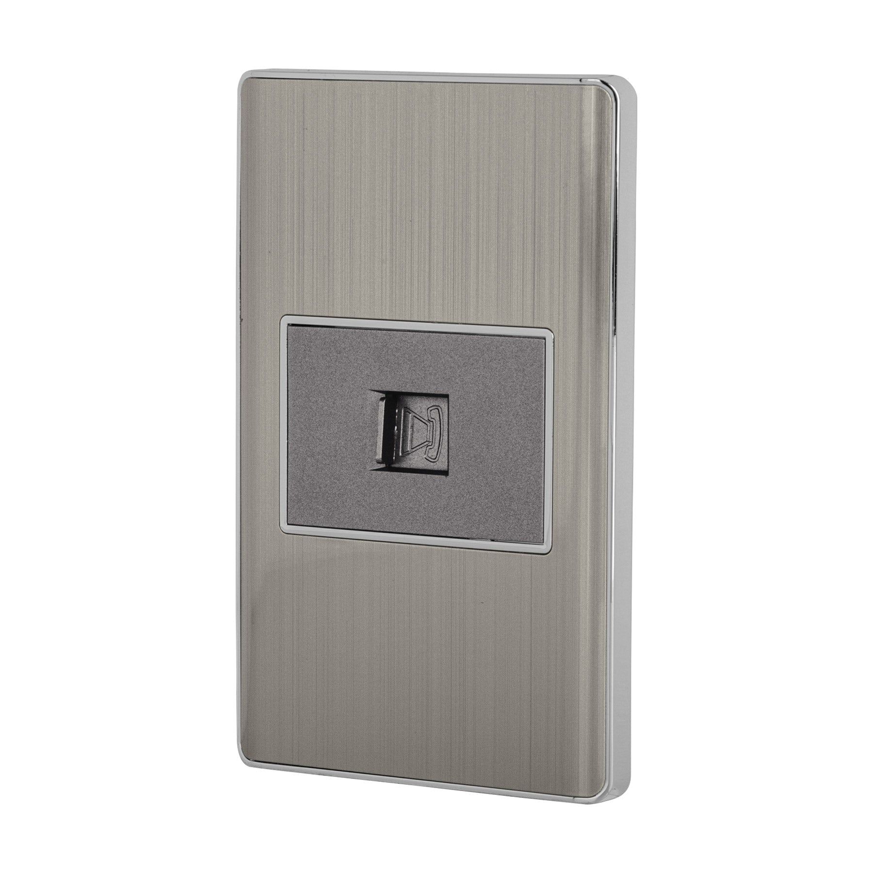 Placa armada acero inox 1 toma para teléfono 1.5 módelo, Lisboa