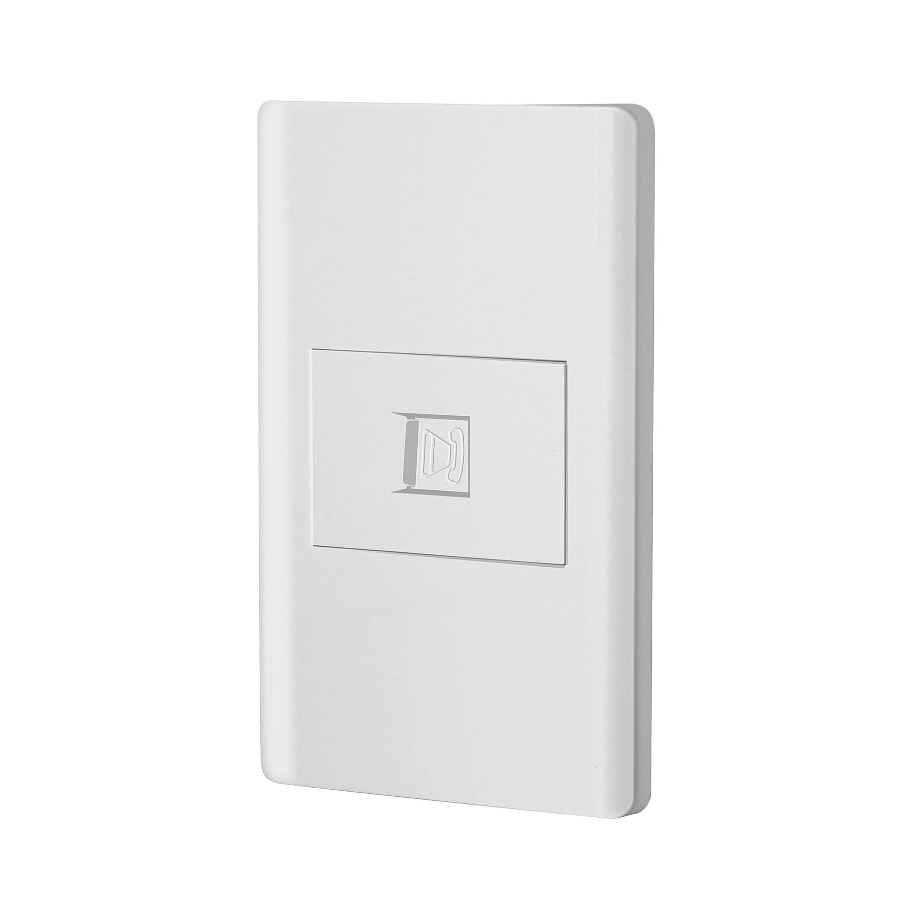 Placa armada blanca 1 toma para teléfono 1.5 módelo, Lisboa