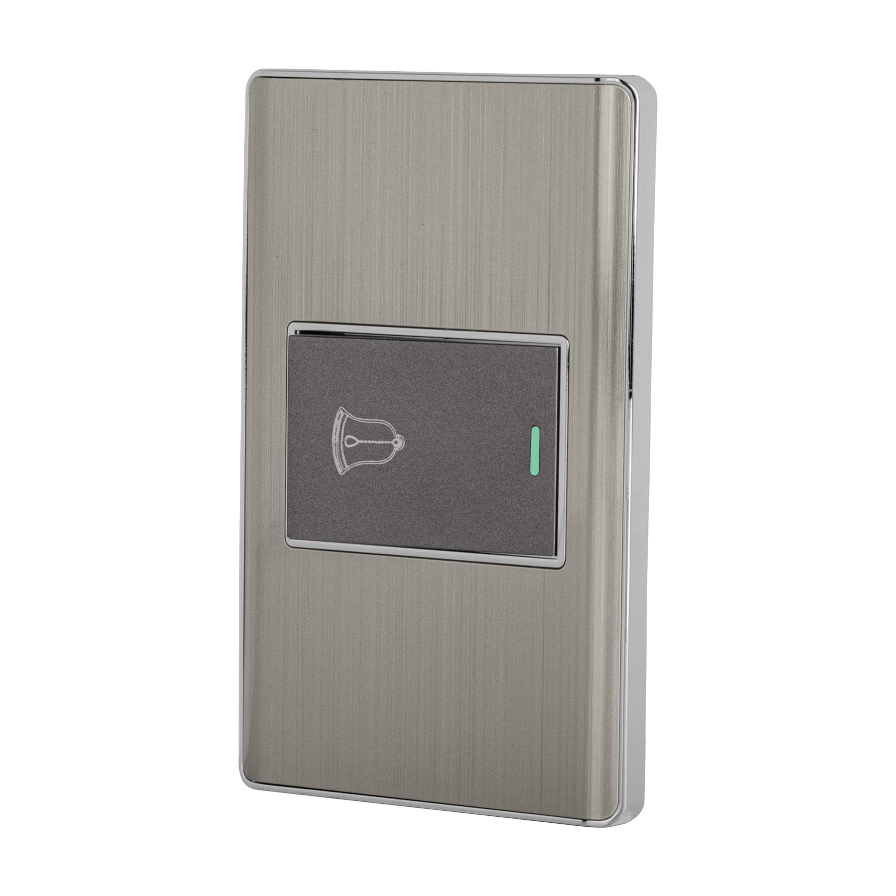 Placa armada acero 1 interruptor de timbre 1.5 módelo, Lisboa