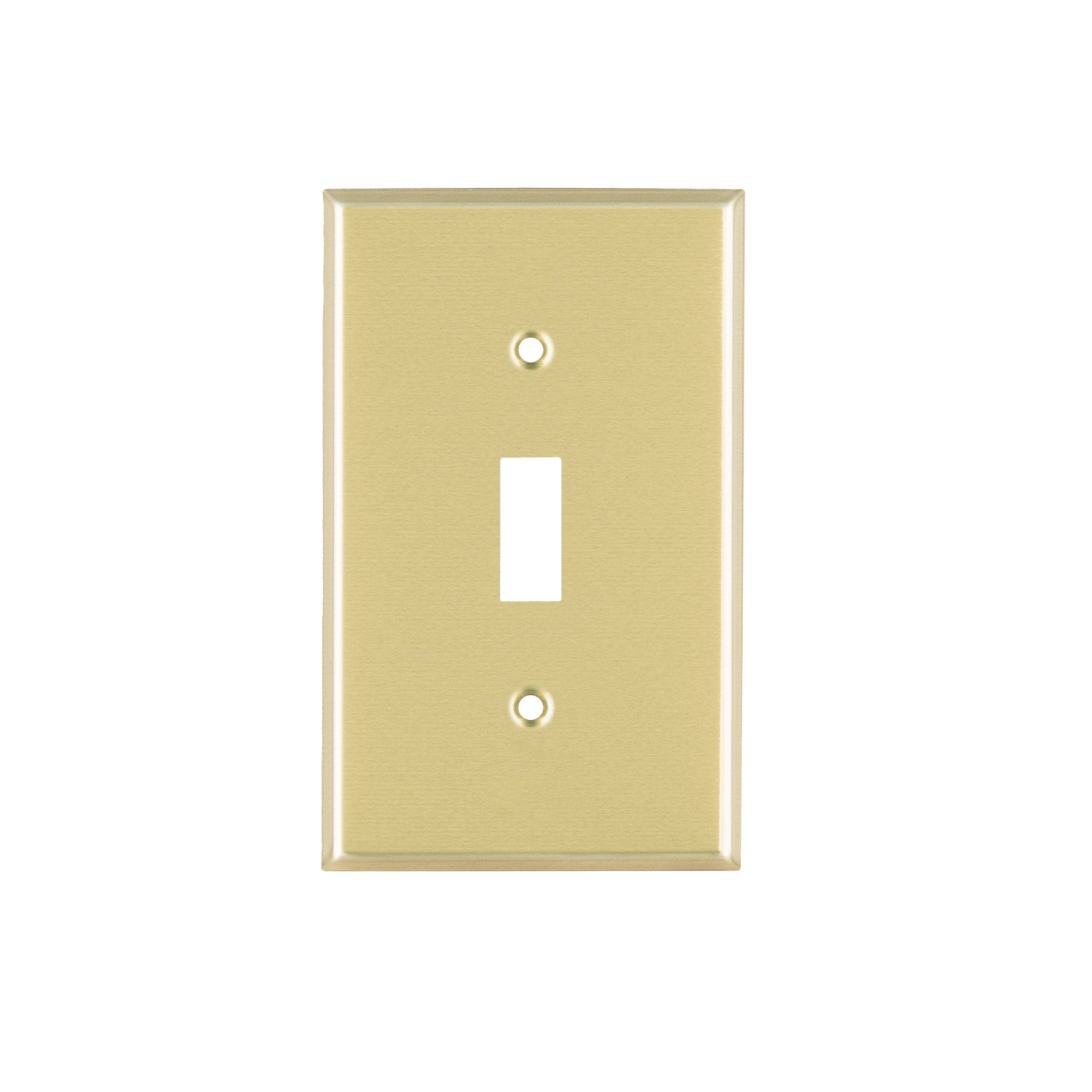 Placa para interruptor vertical, de aluminio, línea Standard, Volteck, PAAP-S, 46417