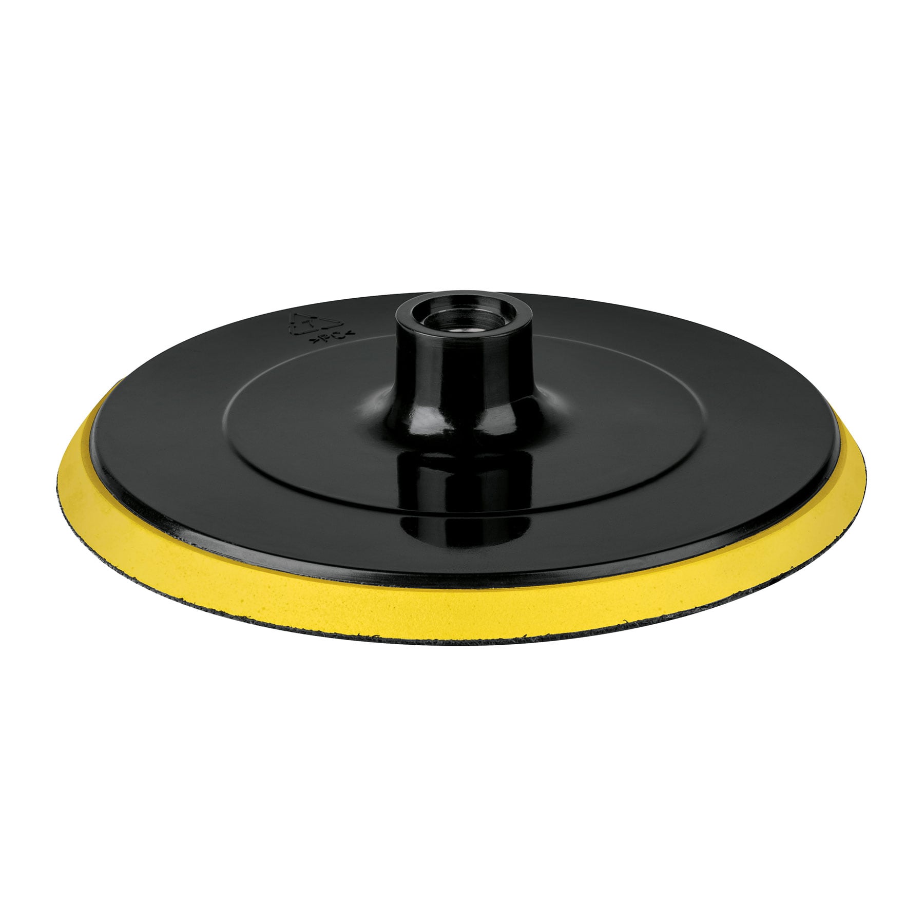 Respaldo de 7" hook and loop para pulidoras, eje 5/8", Truper