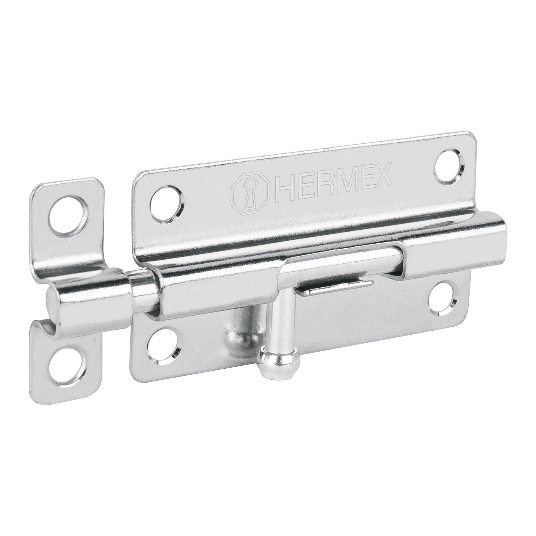 Pasador de barril de acero cromo 4", Hermex