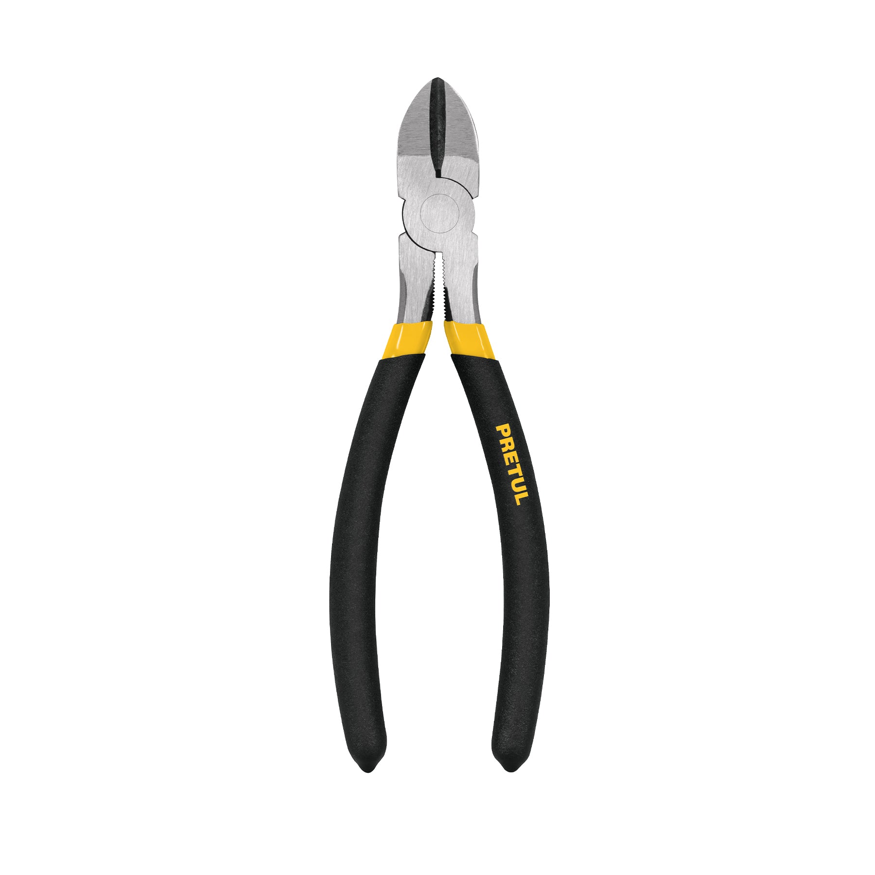 Pinza de corte diagonal 8" mango de PVC, Pretul