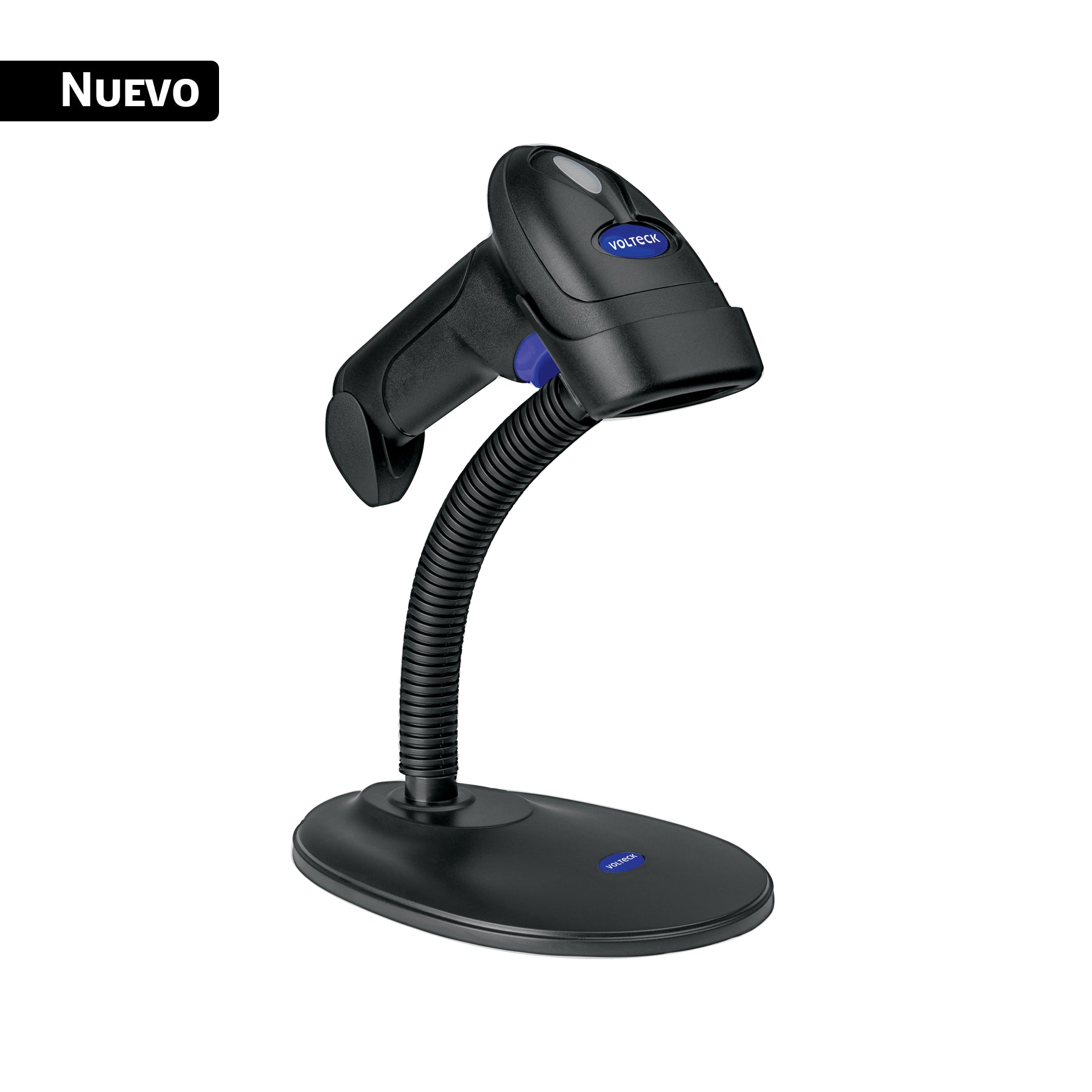 Lector de código de barras 2D, inalámbrico, Volteck, PDV-21L, 44196