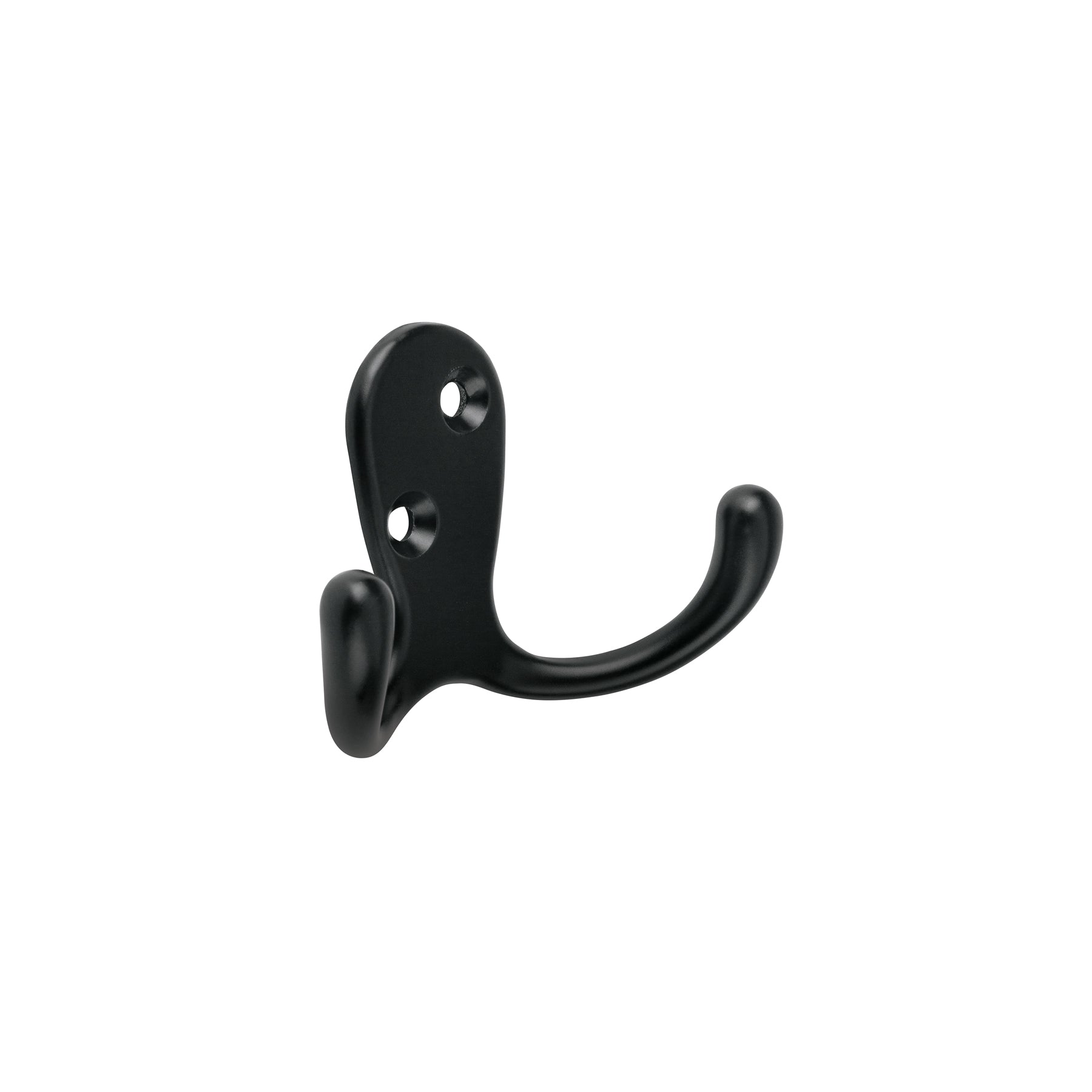 Gancho doble tipo perchero, 7 cm, negro, Hermex, PEPU-26, 46831