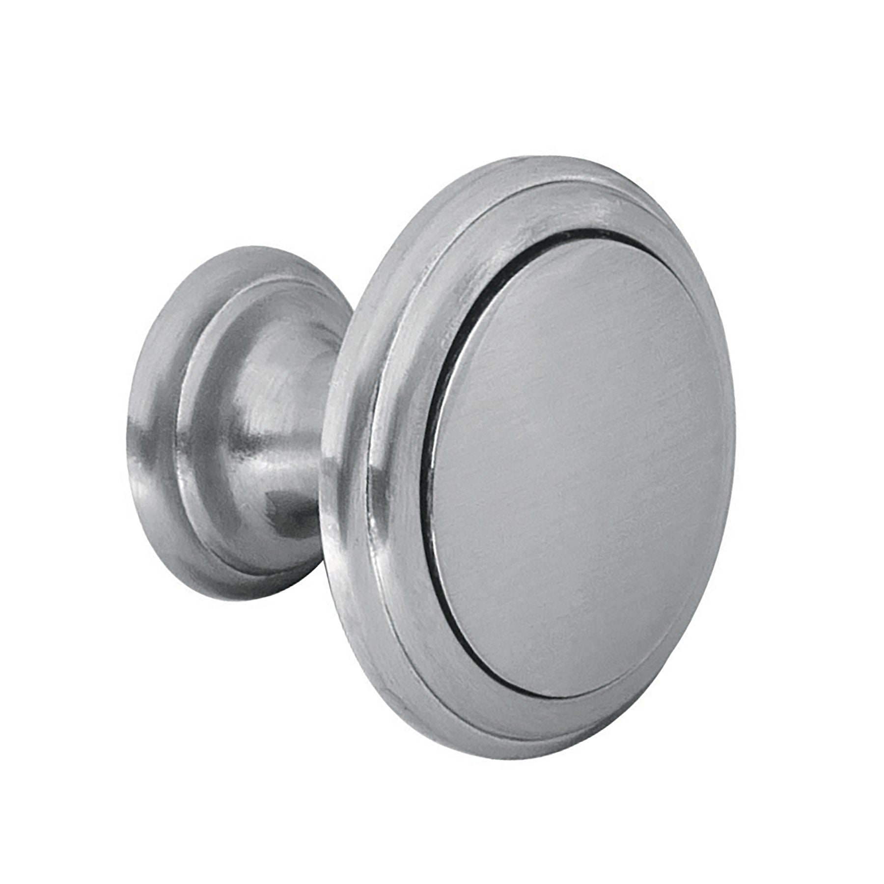 Perilla metálica estilo "Moderno", níquel satinado, Hermex