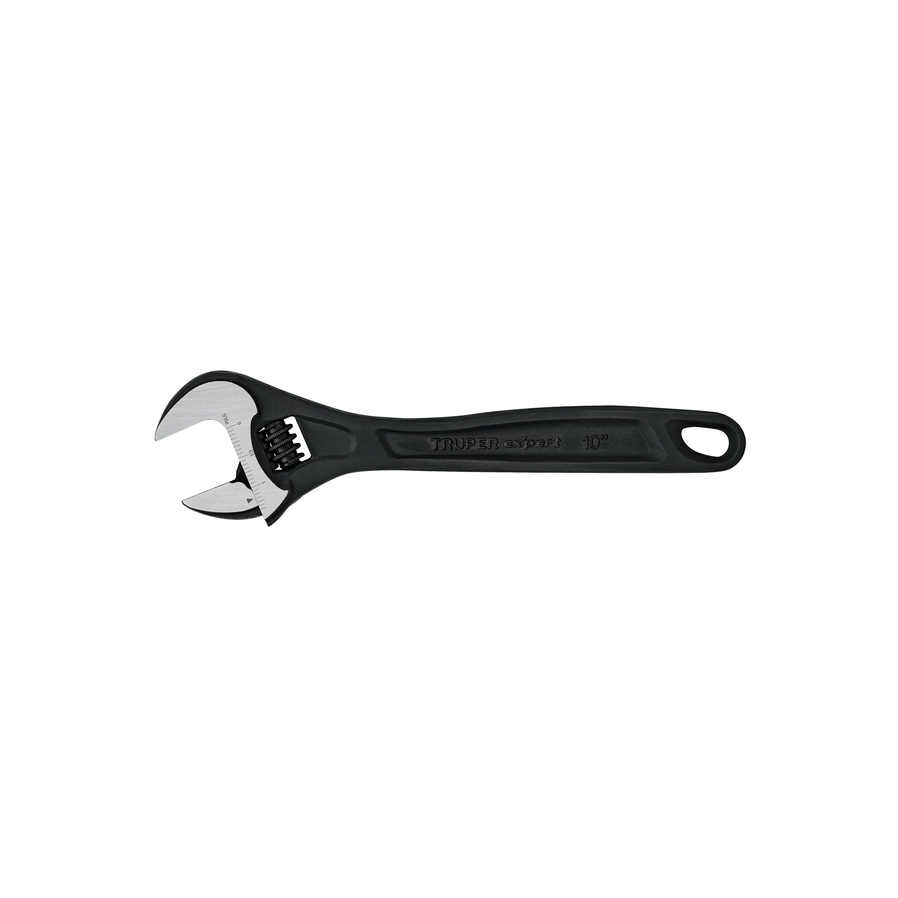 Llave ajustable (perico) 10" profesional pavonada, Expert