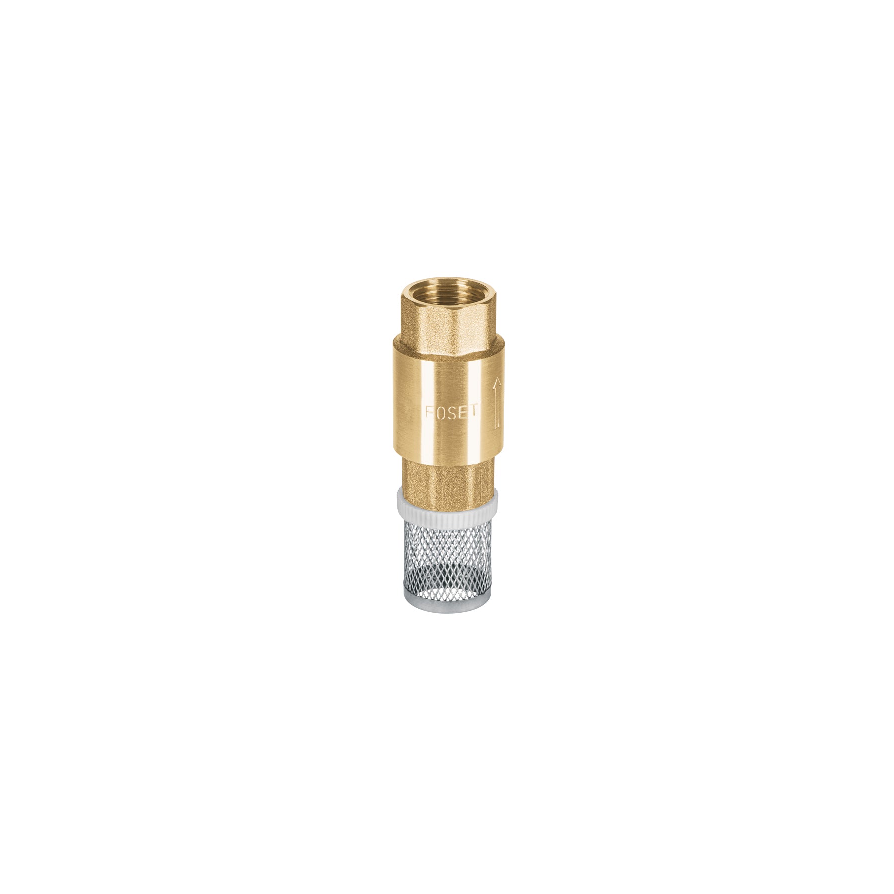 Pichancha tipo check de latón inoxidable idable 1/2", Foset, PICHA-1/2X, 49061