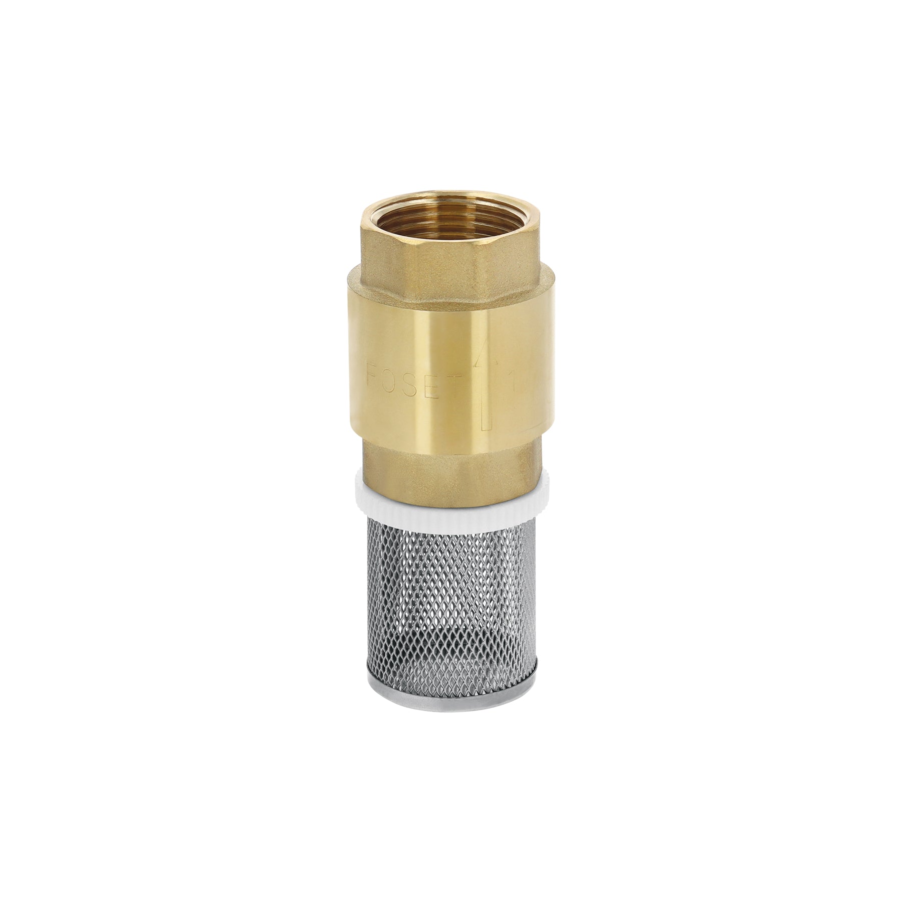 Pichancha con rejilla acero inoxidable 1", Foset
