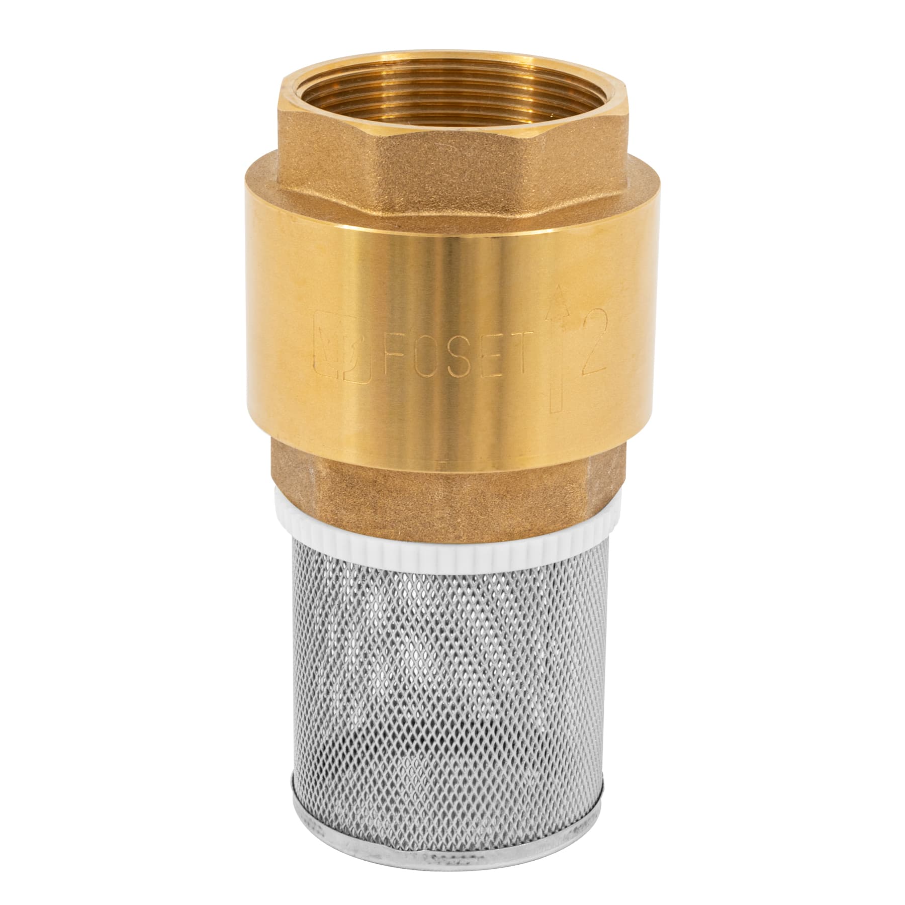 Pichancha con rejilla acero inoxidable idable 2", Foset, PICHA-2X, 49059