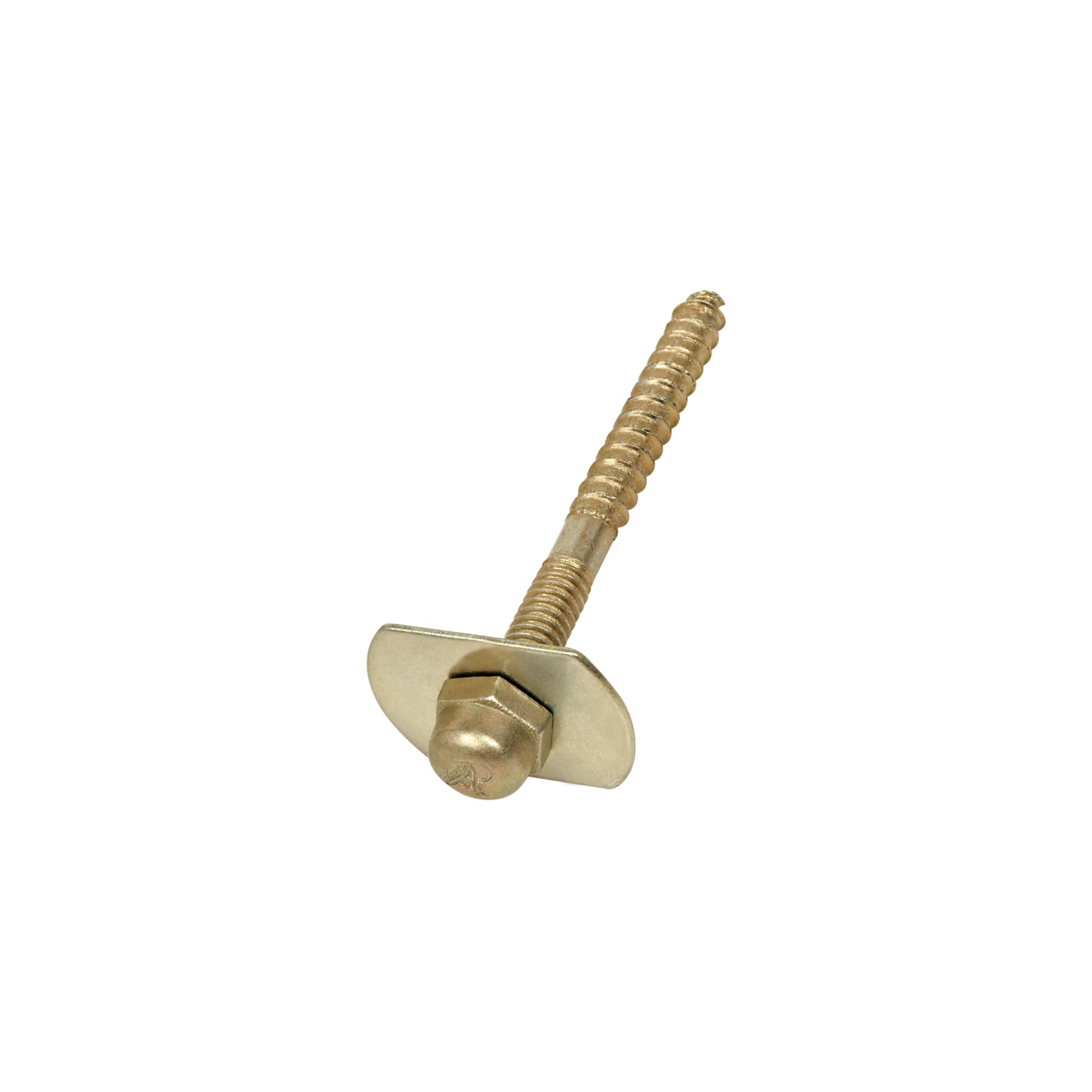 Bolsa con 2 pijas 1/4" x 66 mm para base de WC a piso, Foset
