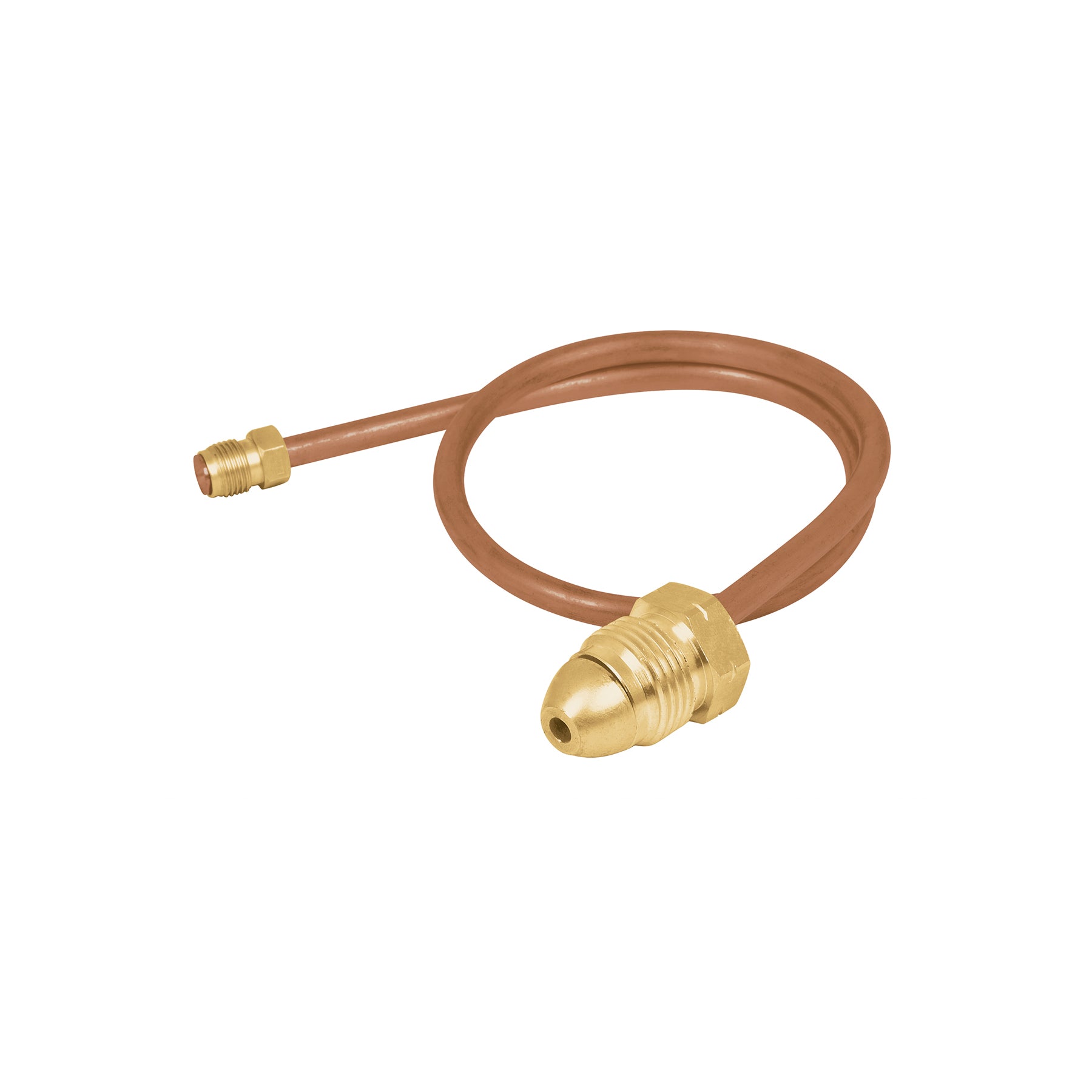 Pigtail con tuerca izquierda, punta pol, 50 cm, Foset, PIPO-50, 49964