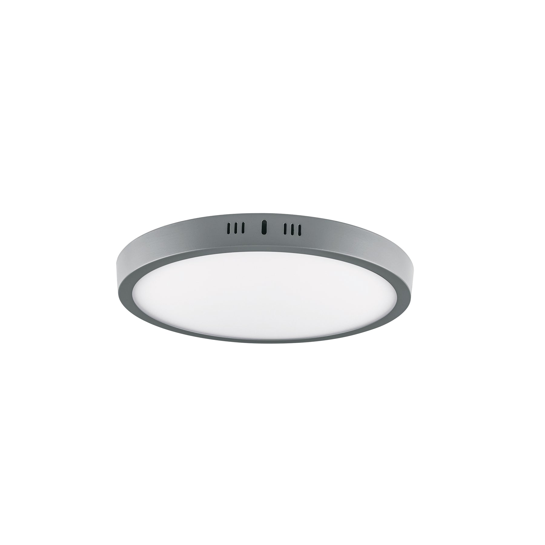 Luminario LED plafón 24W 6500K, redondo, gris, Volteck, PLA-217L, 47349