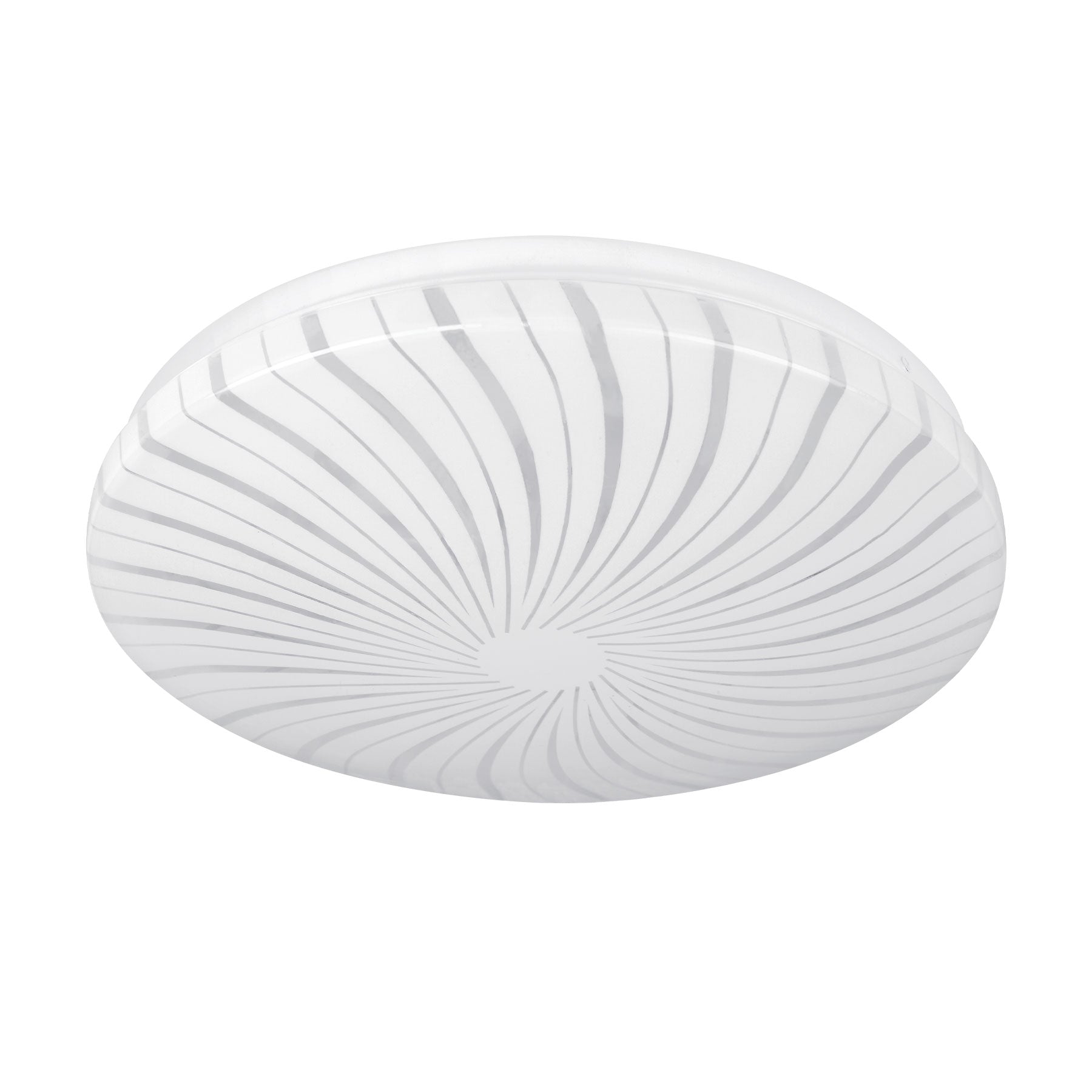 Luminario LED 8W plafón decorativo espiral luz de día, BASIC