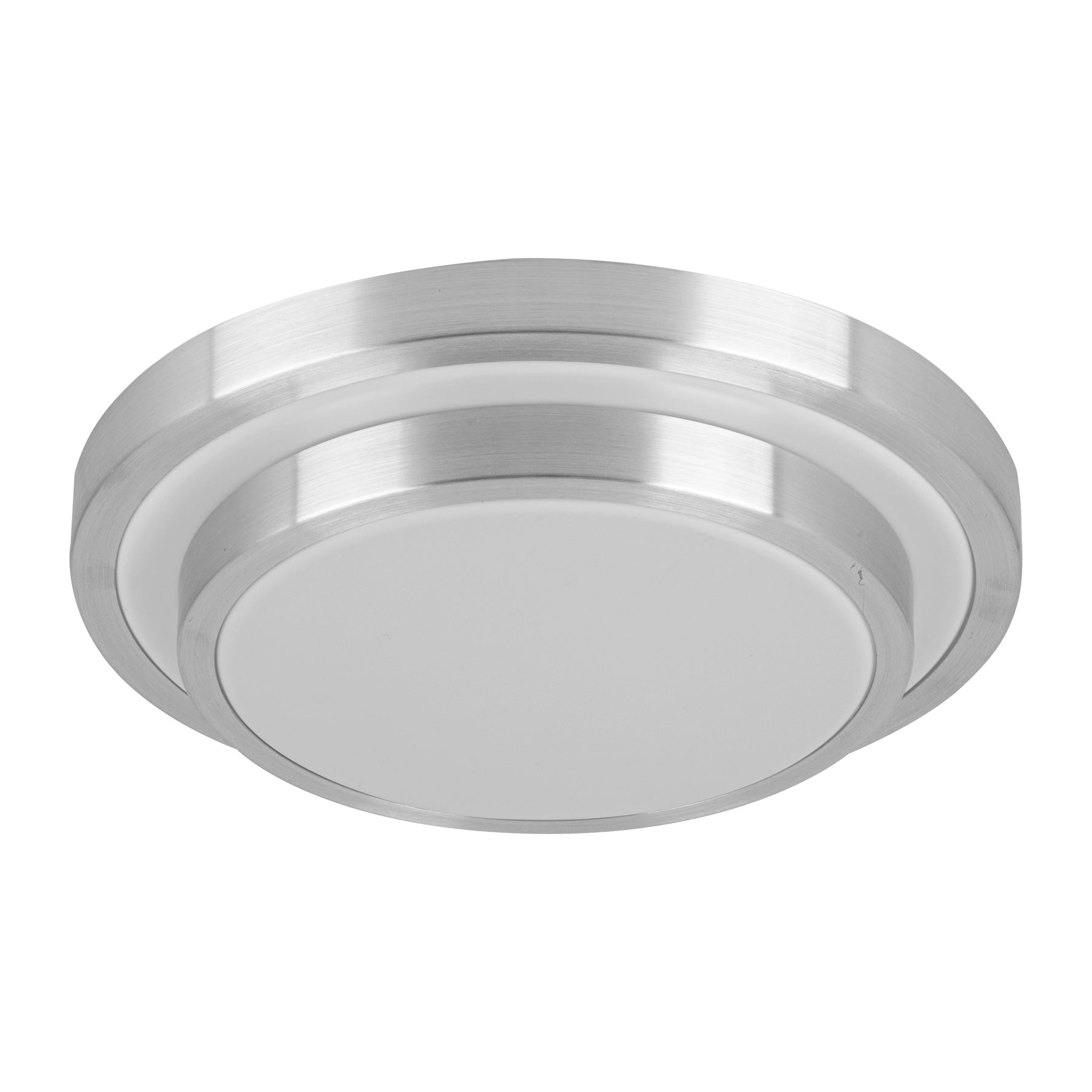 Luminario LED plafón decorativo 18W 6500K, metálico, BASIC, Volteck, PLA-703L, 29007