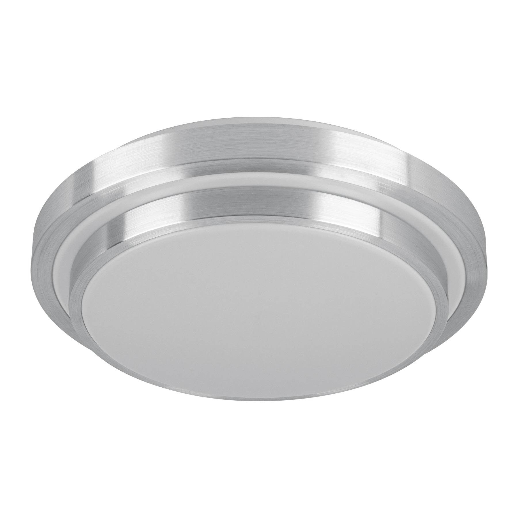 Luminario LED 22W plafón decorativo metálico, luz día, BASIC