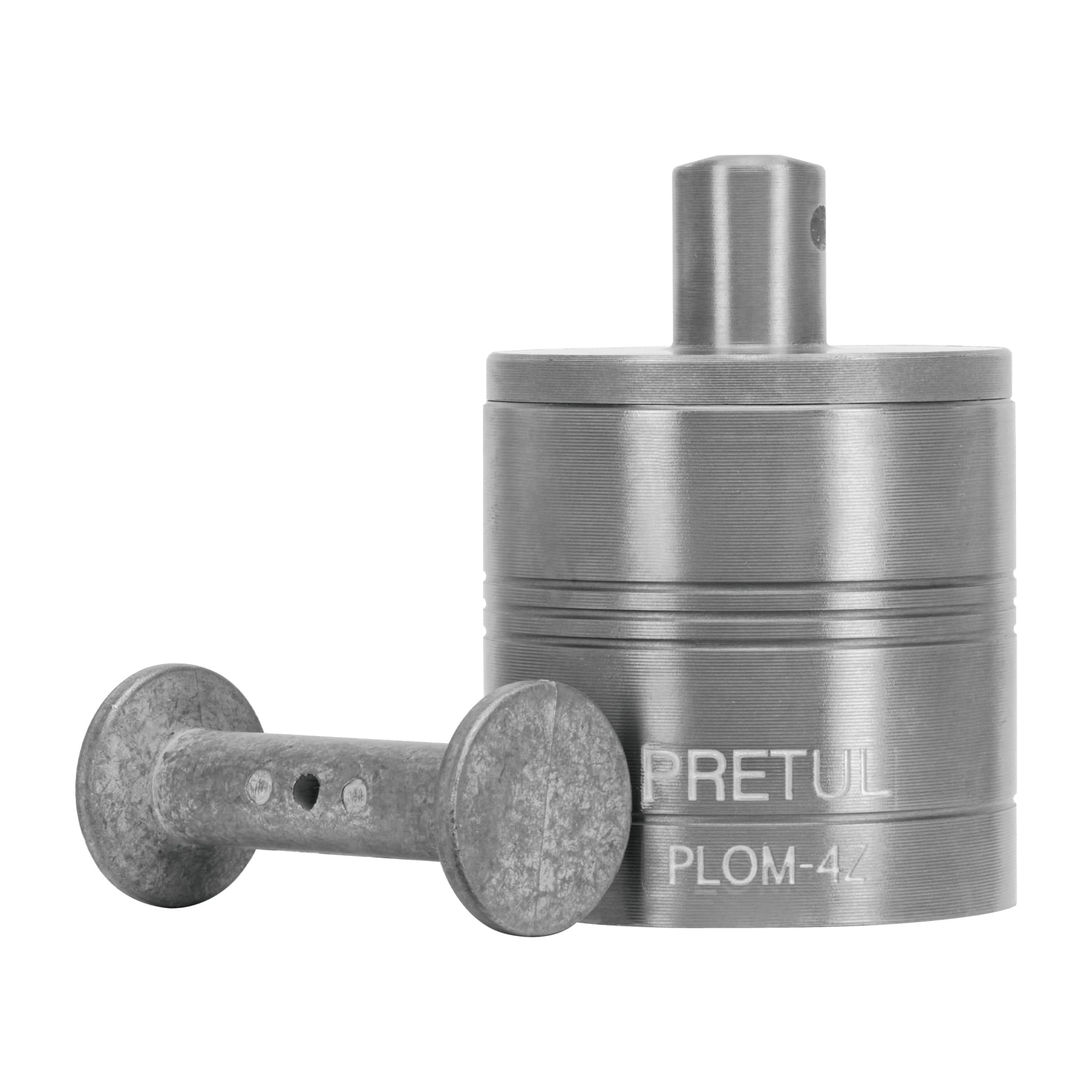 Plomada metálica de 675 g con centro, Pretul, PLOM-4Z, 22464