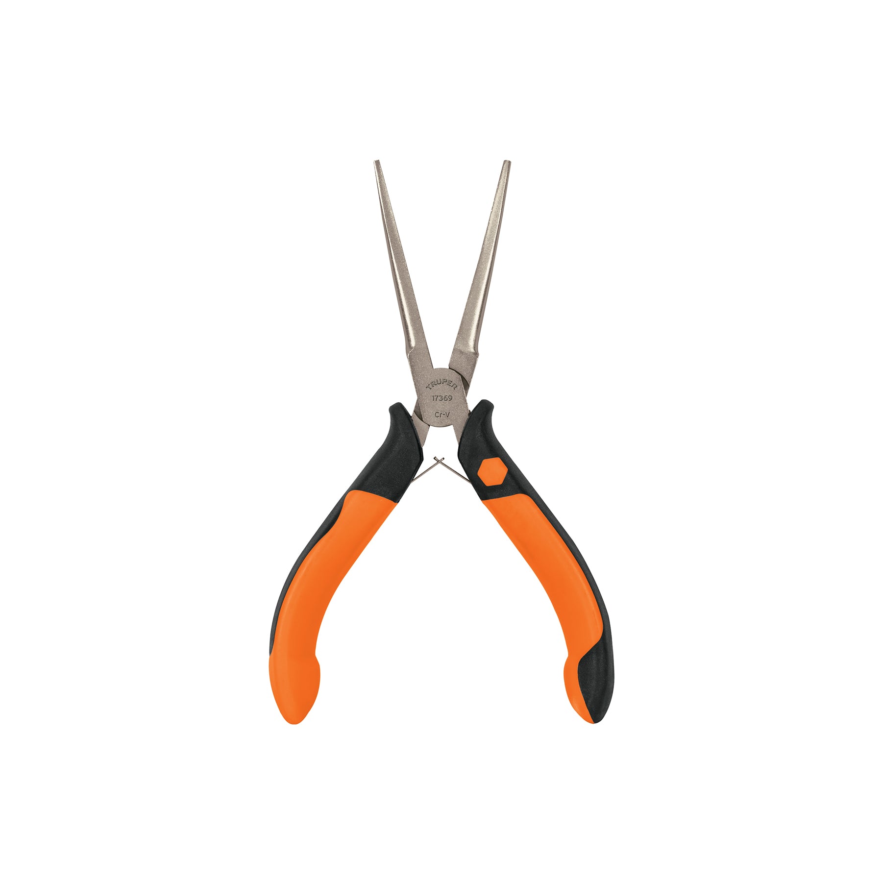 Mini pinza de punta de aguja 6" mango Comfort Grip, Truper