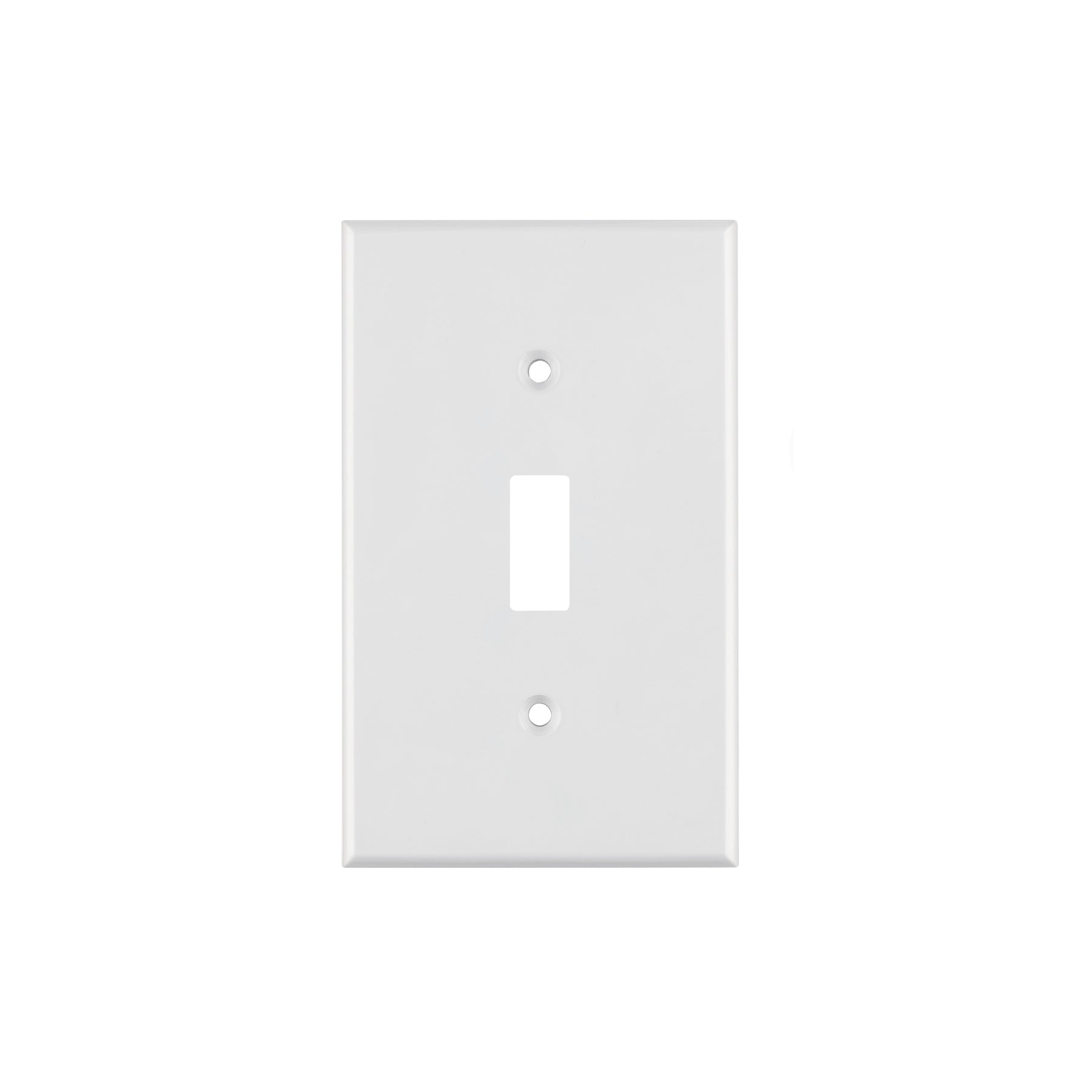 Placa de ABS para interruptor vertical, Standard, blanco, Volteck, PPAP-SB, 47726