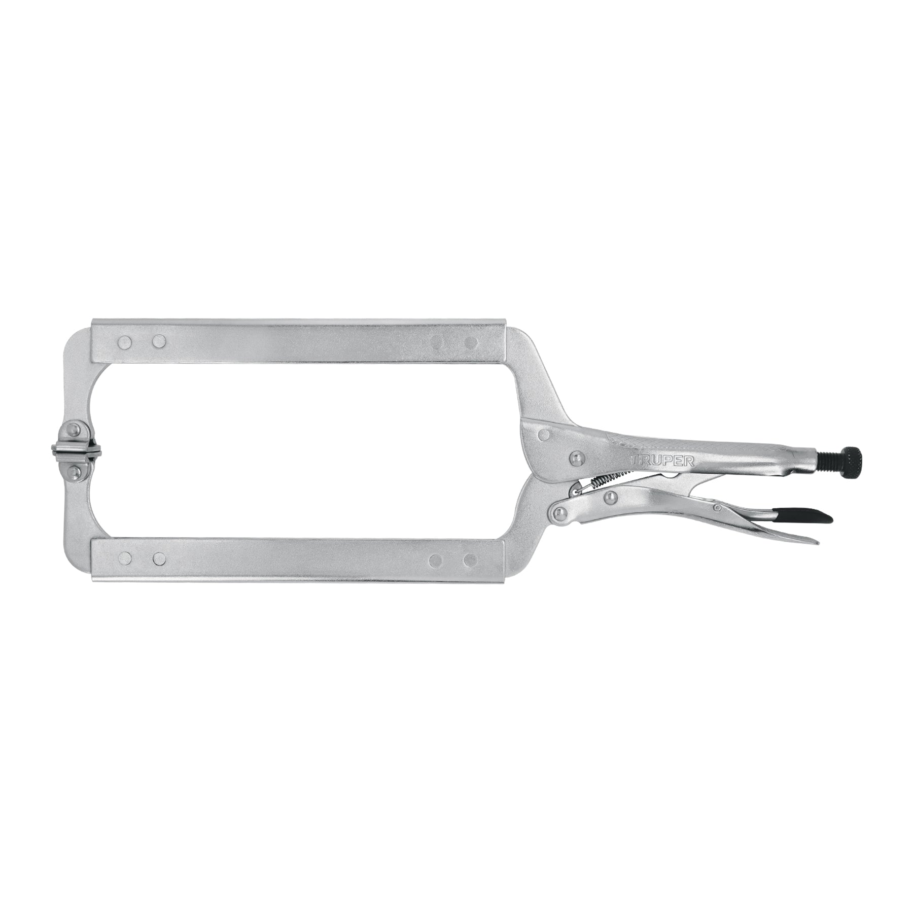 Pinza de presión 18" tipo "C" con mordaza autoajustable