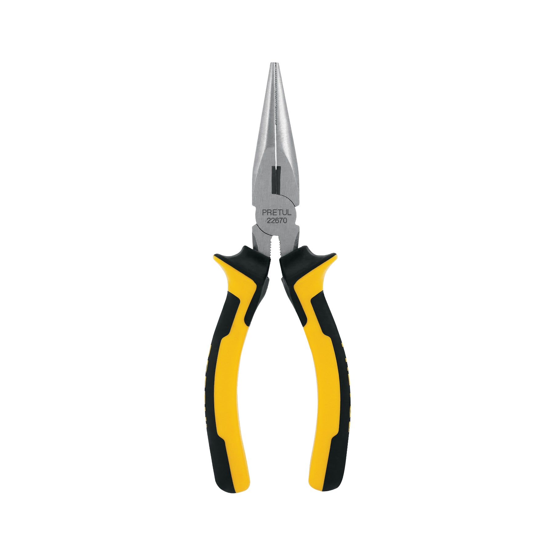 Pinza de punta y corte 6" mango Comfort Grip, Pretul, PPC-6PX, 22670