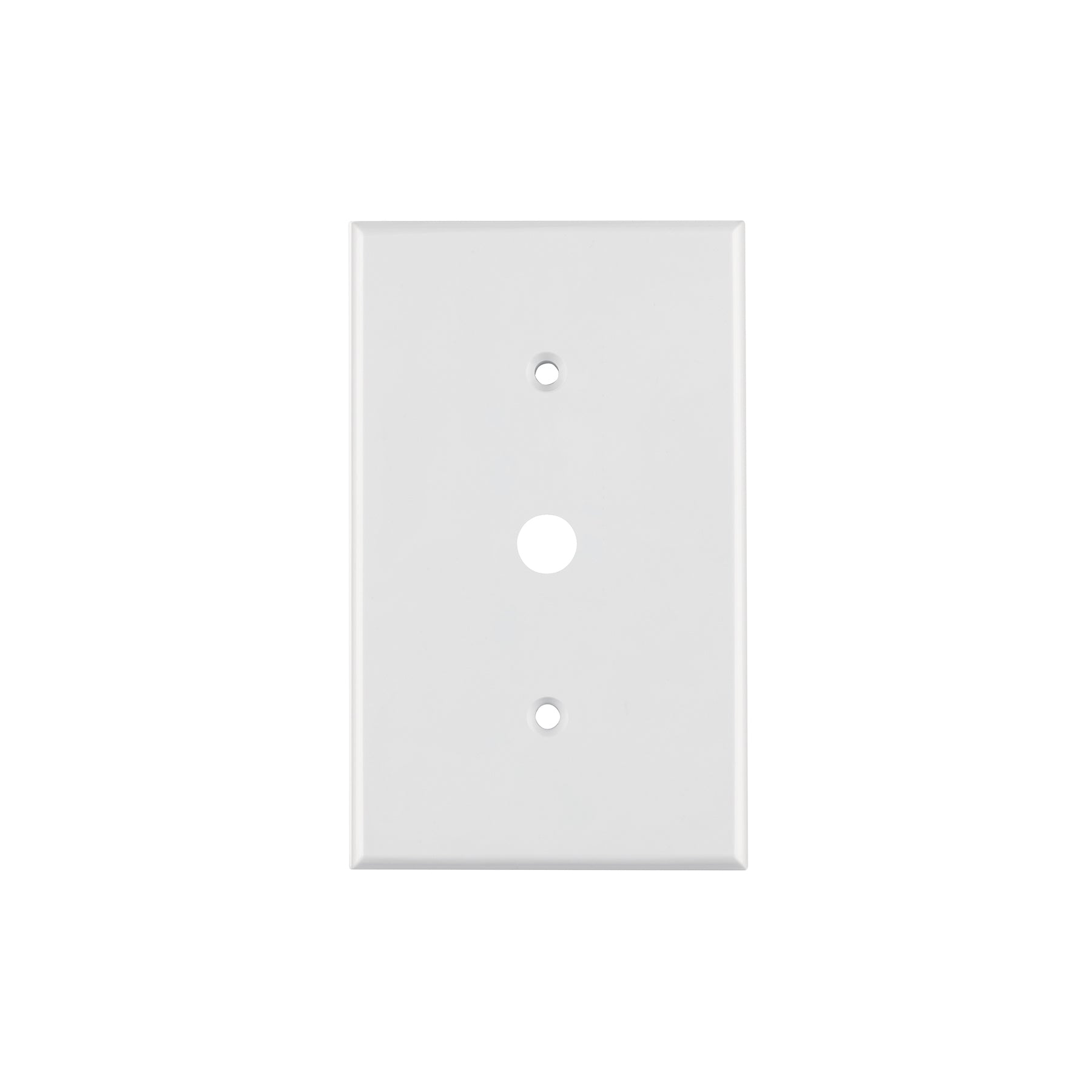 Placa de ABS para atenuador, Standard, blanco, Volteck, PPDI-SB, 49712