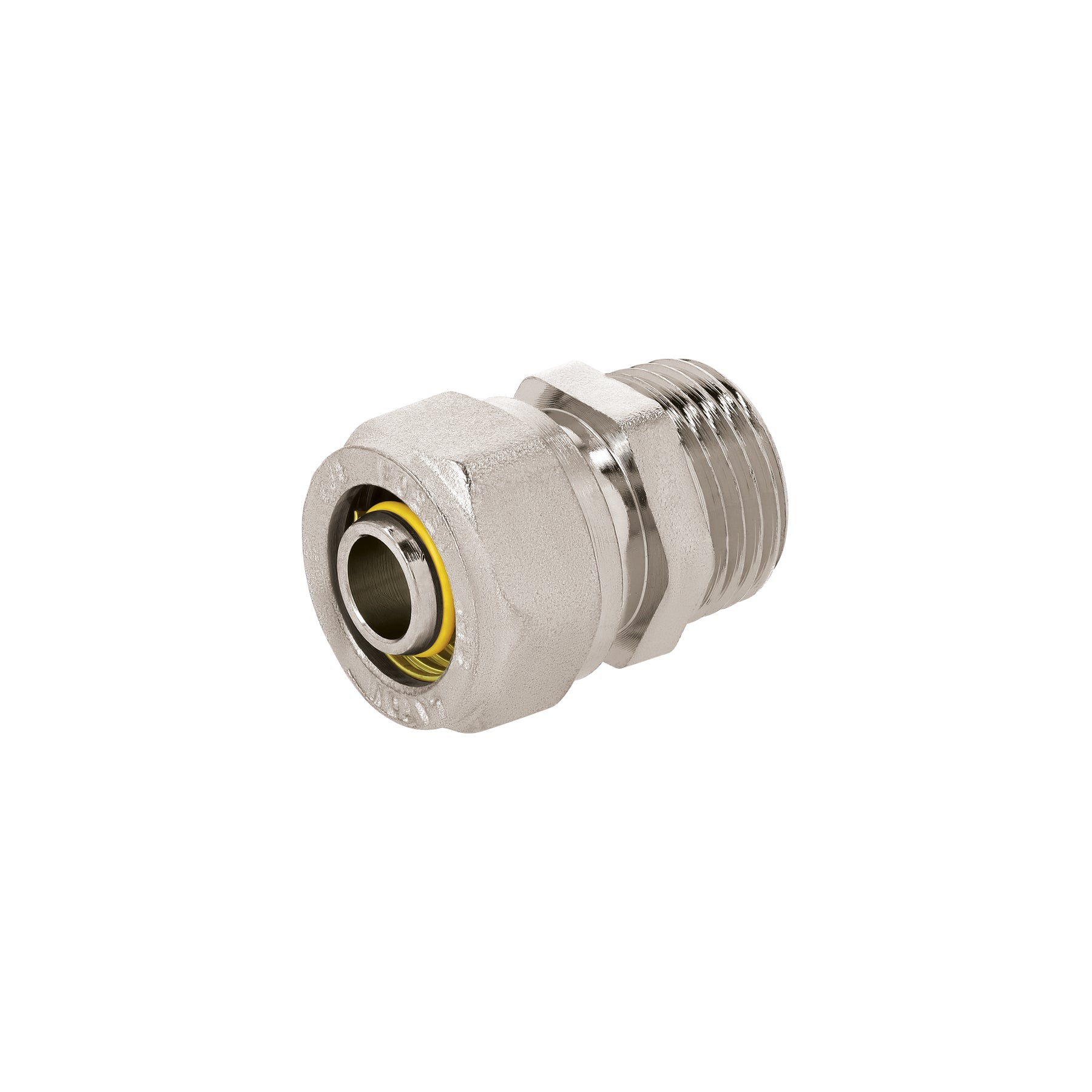 Conector para PEALPE, 3/8", con rosca macho, Foset, PPG-38NM, 45935