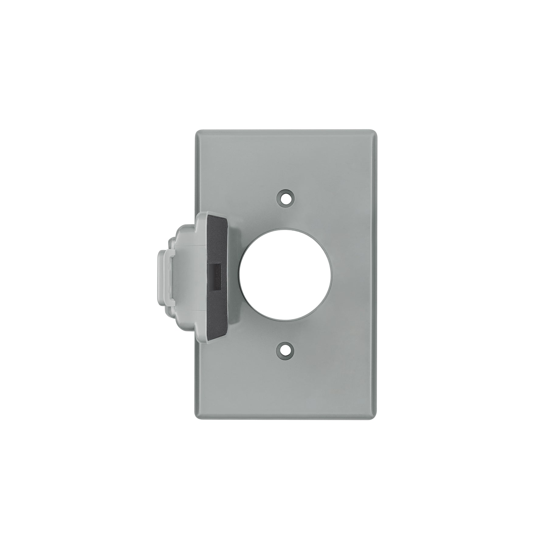 Placa contacto redondo, policarbonato,para intemperie, Standard, Volteck, PPIN-SES, 46411