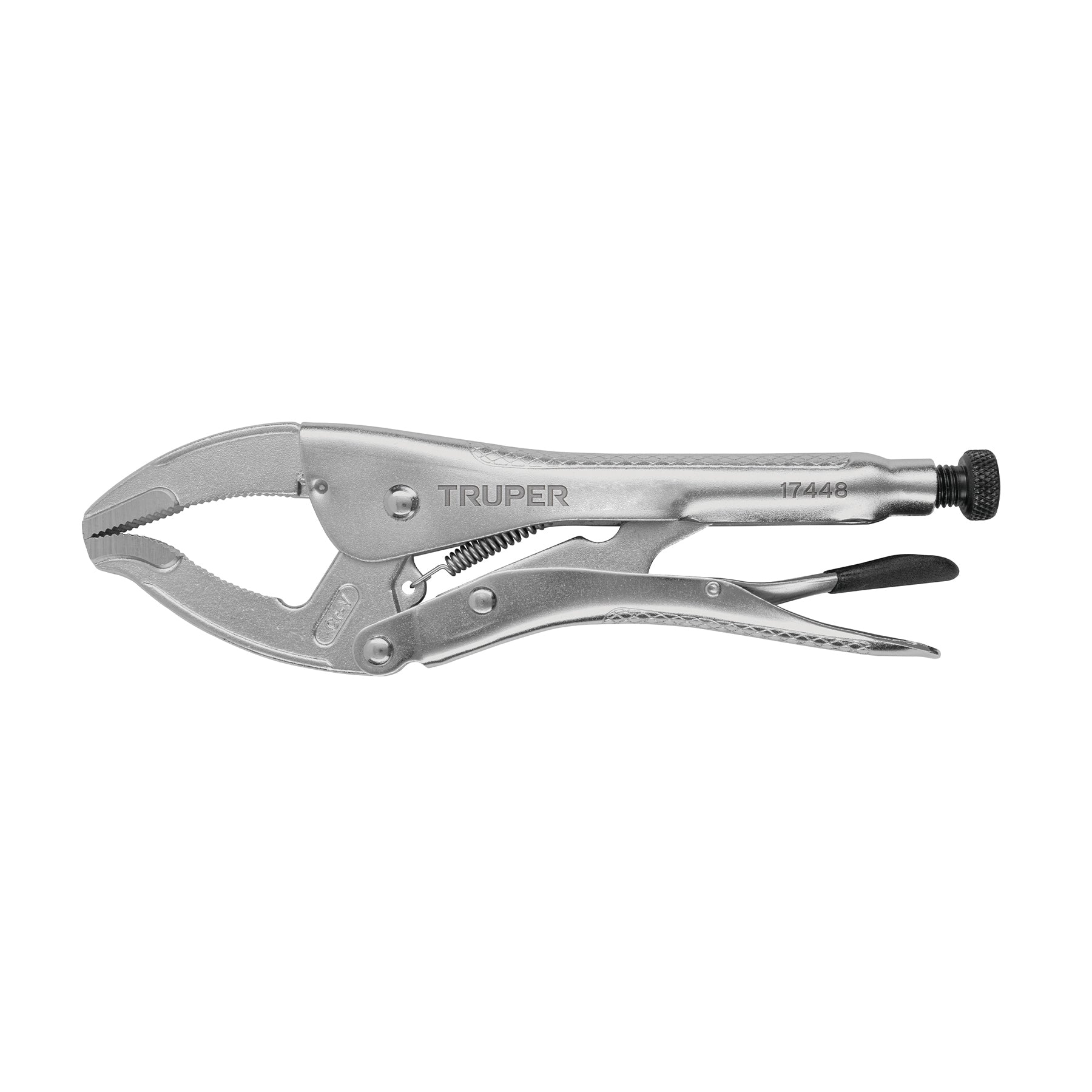 Pinza de presión 10" apertura amplia, Truper