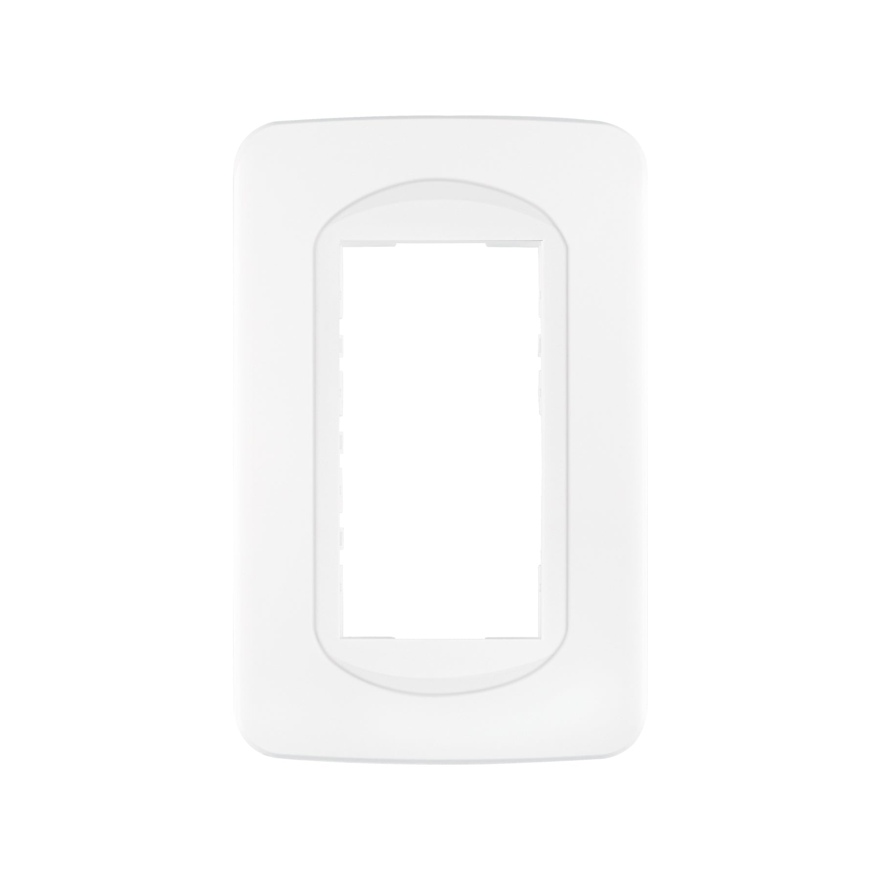 Placa de 1 ventana 3 módulos, línea Toledo, BASIC, Volteck, PPTR-TB, 29043