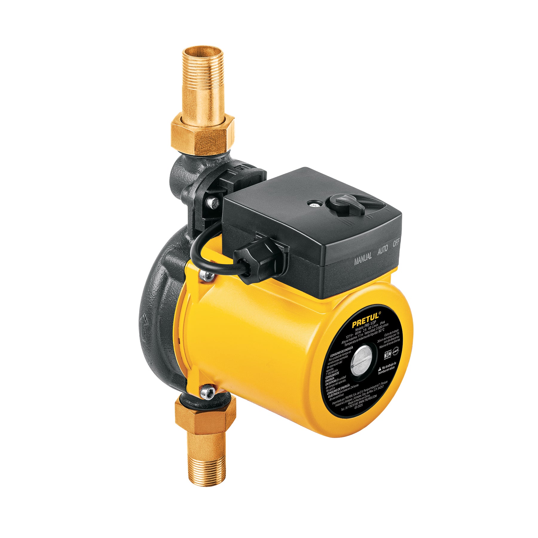 Bomba presurizadora 1/3 HP, PRETUL