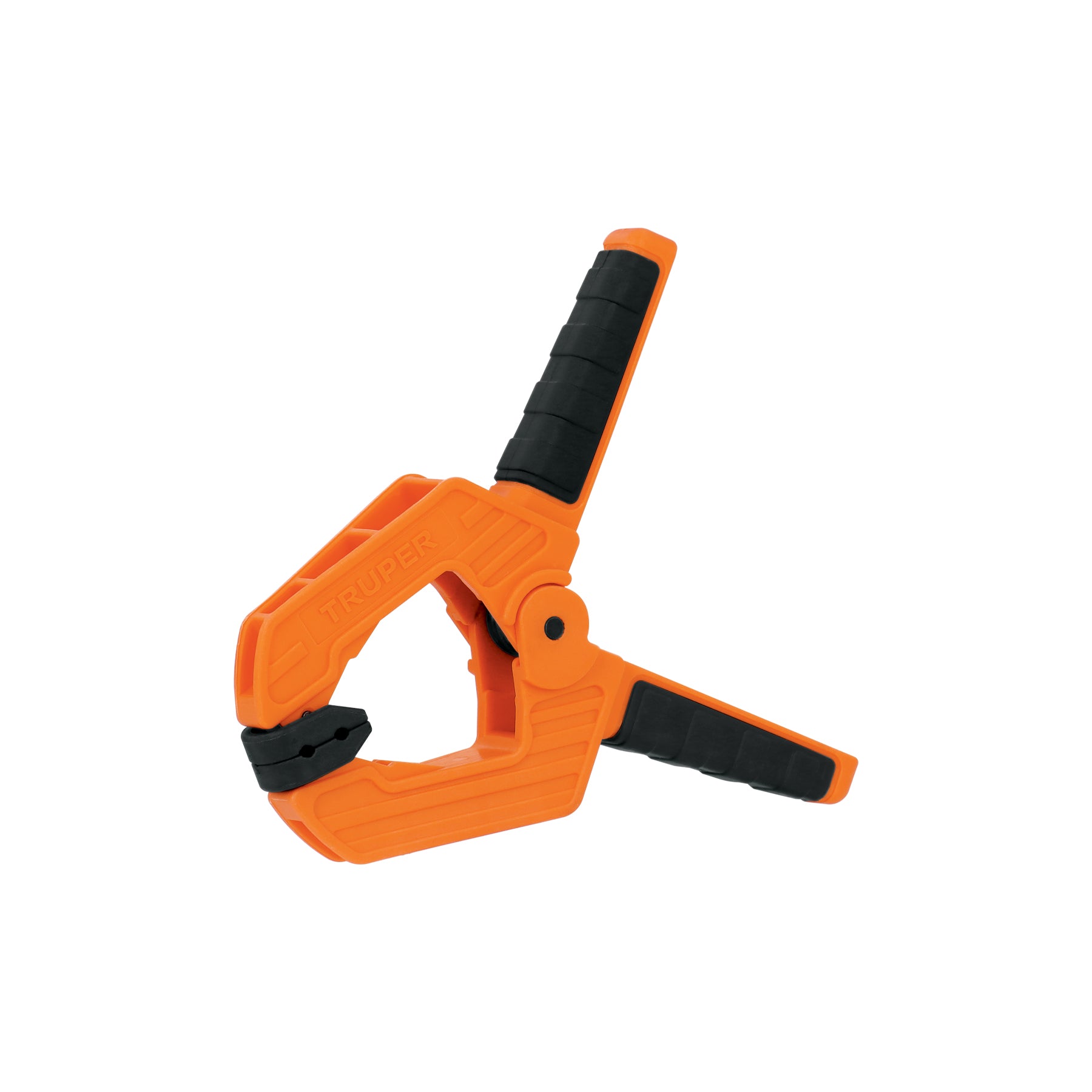 Prensa de resorte de 4", cuerpo de nylon con mango de TPR