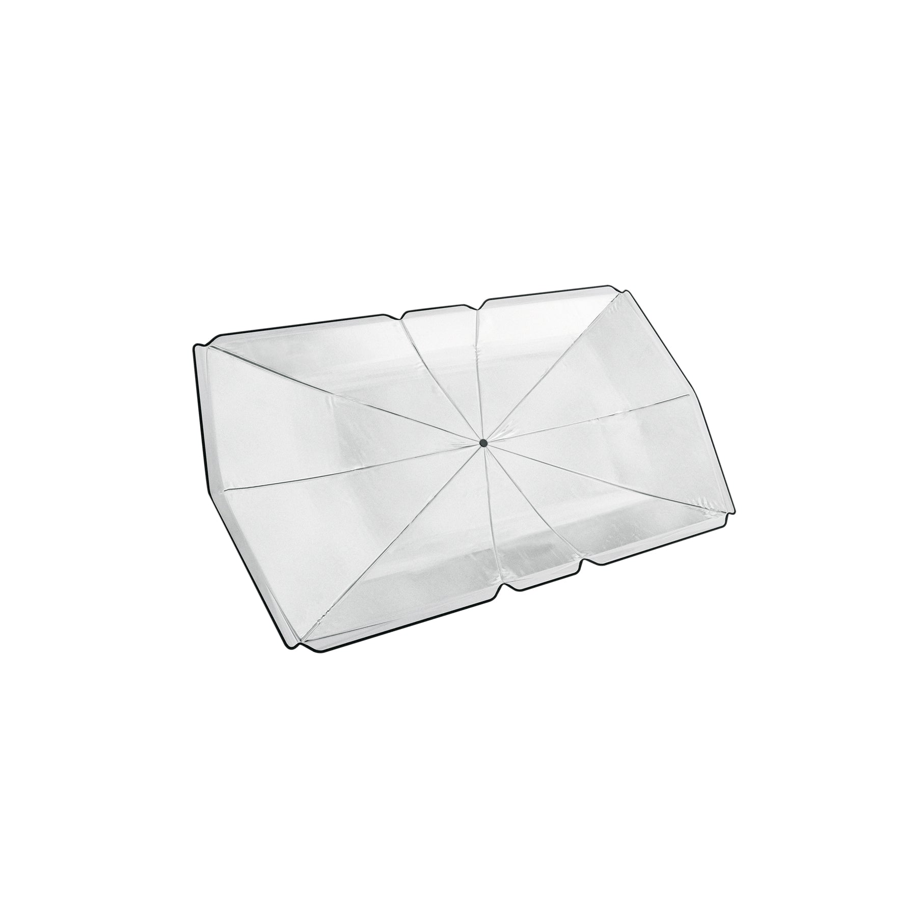 Parasol plegable de 135 cm para auto, Truper