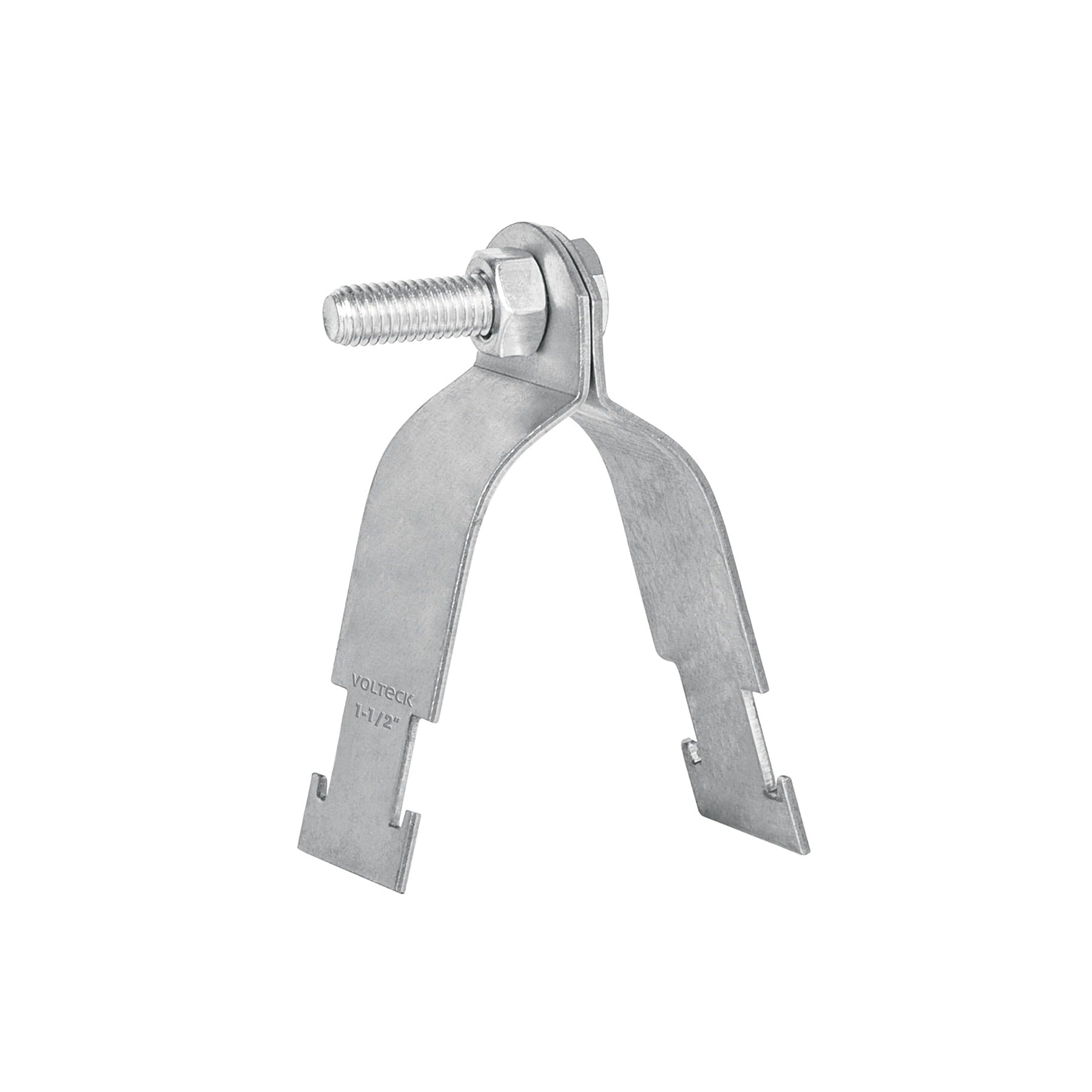 Abrazadera para perfil monocanal de 1 1/2", Volteck, PU-112A, 46426