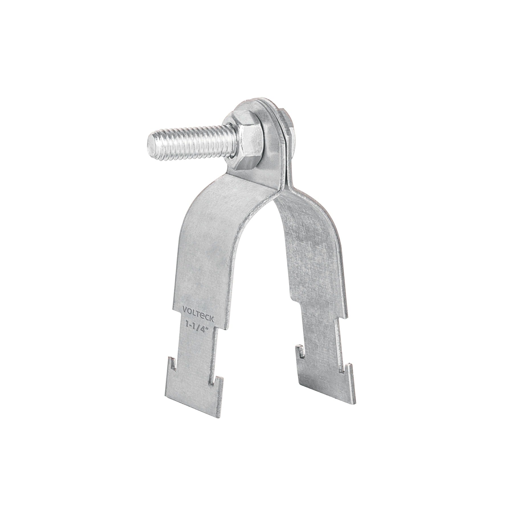Abrazadera para perfil monocanal de 1 1/4", Volteck, PU-114A, 46425