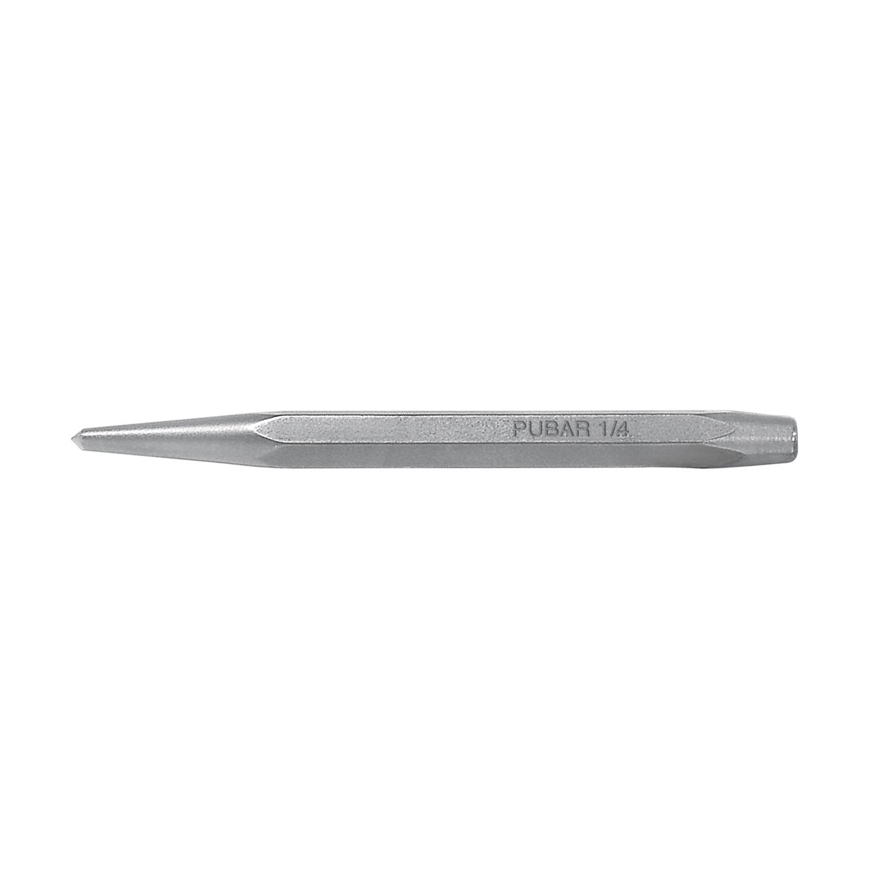 Punzón 1/4" para barrenar, largo 4-1/4", Truper