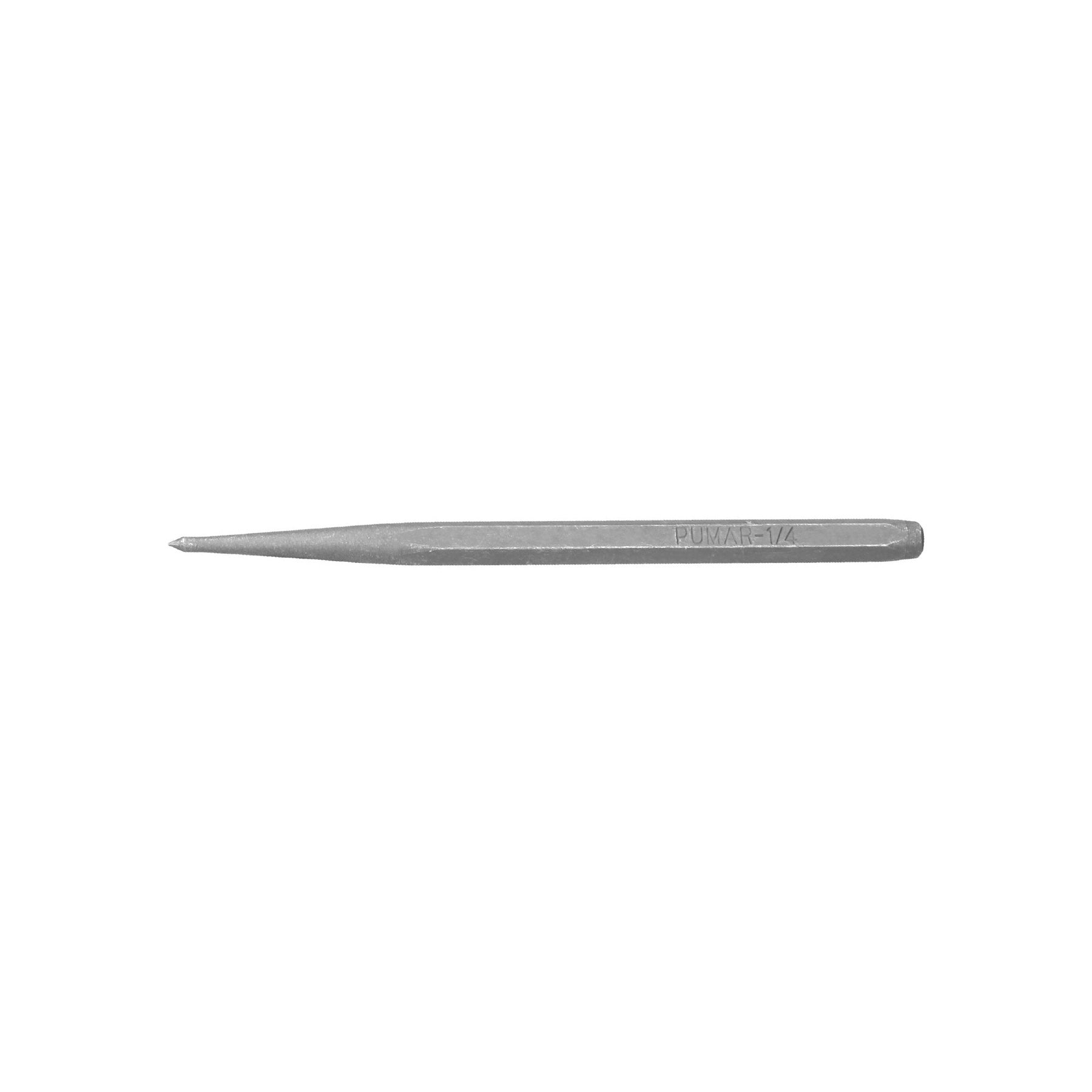 Punzón 1/4" para marcar, largo 4-3/4", Truper