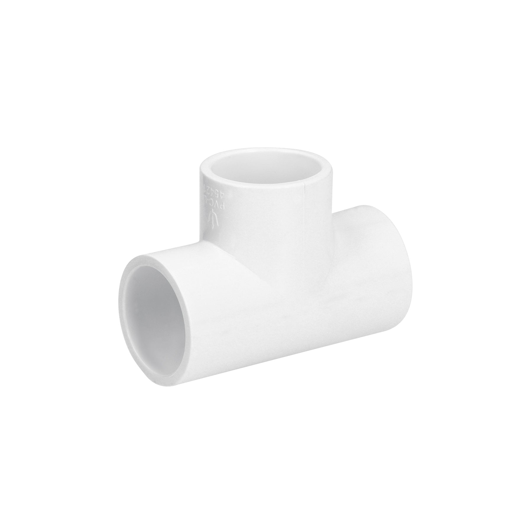 Tee sencilla de PVC 3/4", Foset, PVC-762, 45421