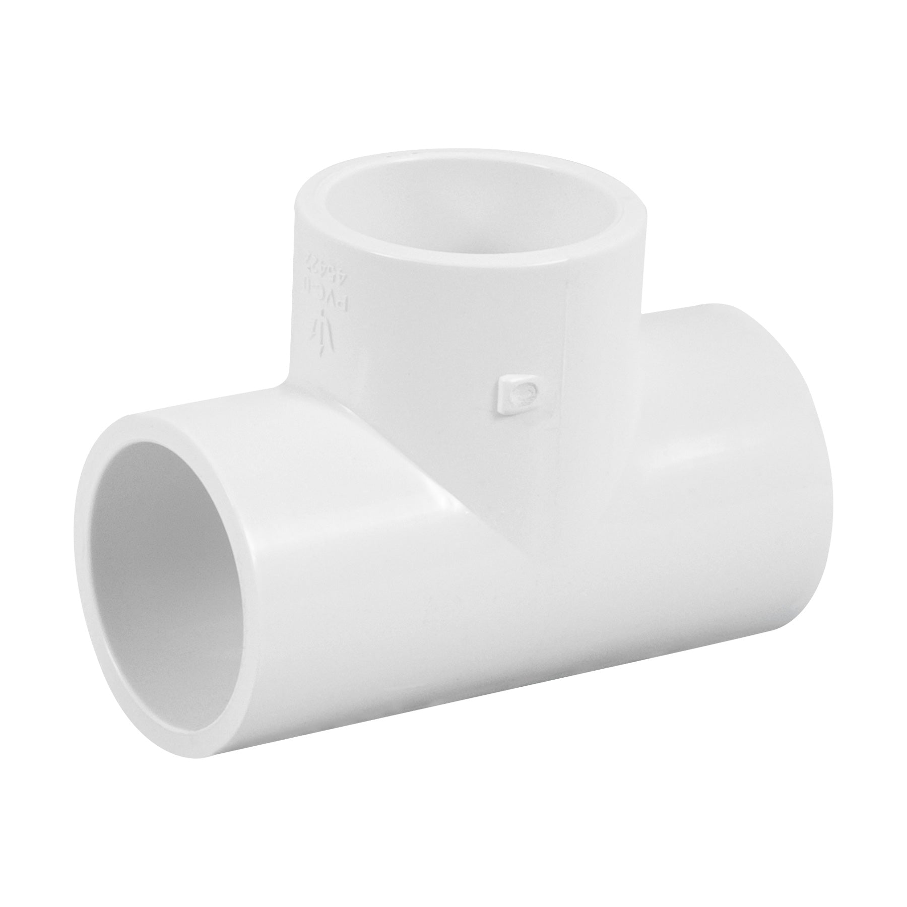 Tee sencilla de PVC 1", Foset, PVC-763, 45422
